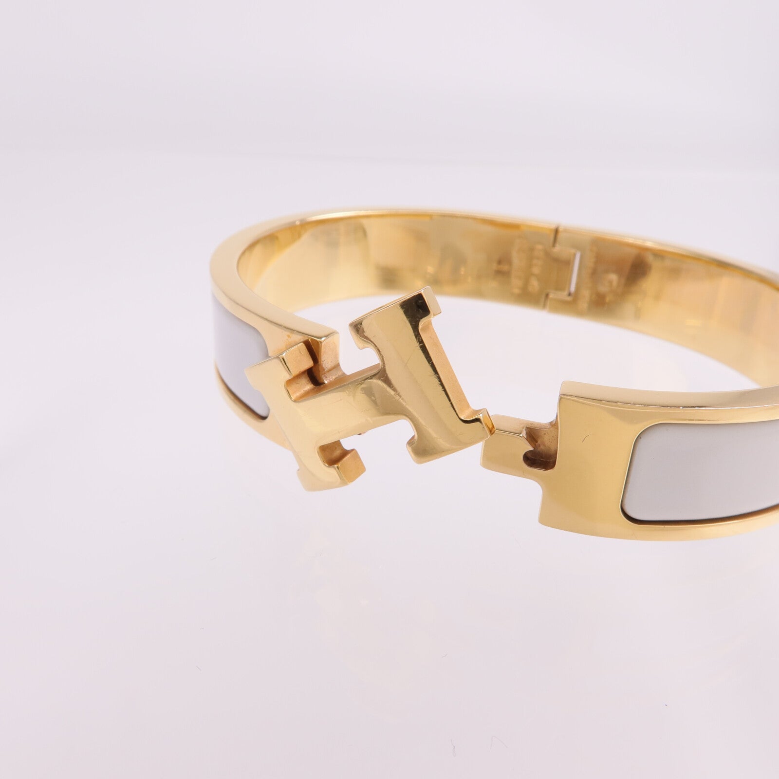 HERMES 金屬Clic H Bracelet手鐲