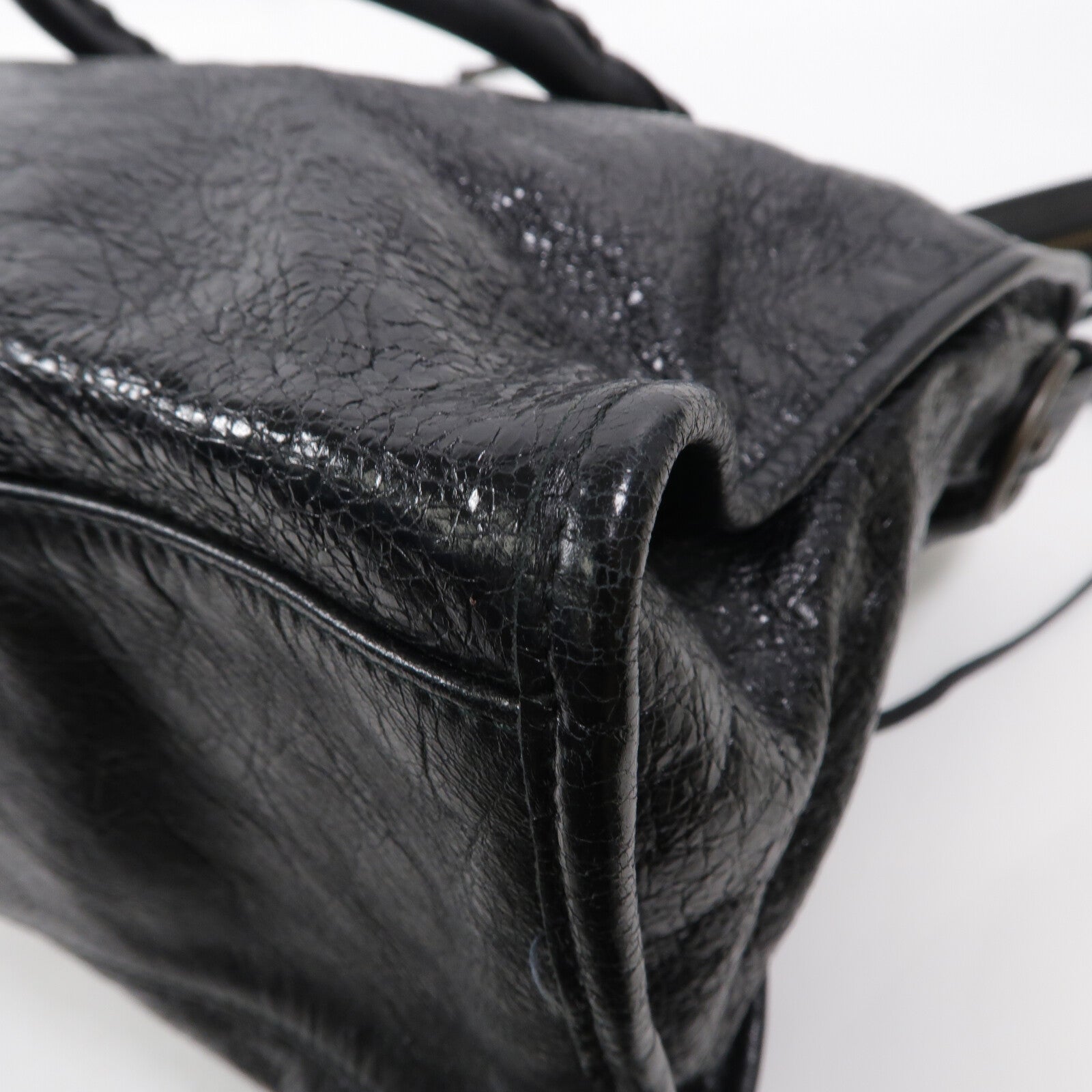 BALENCIAGA 羊皮皮革City手挽肩背兩用袋