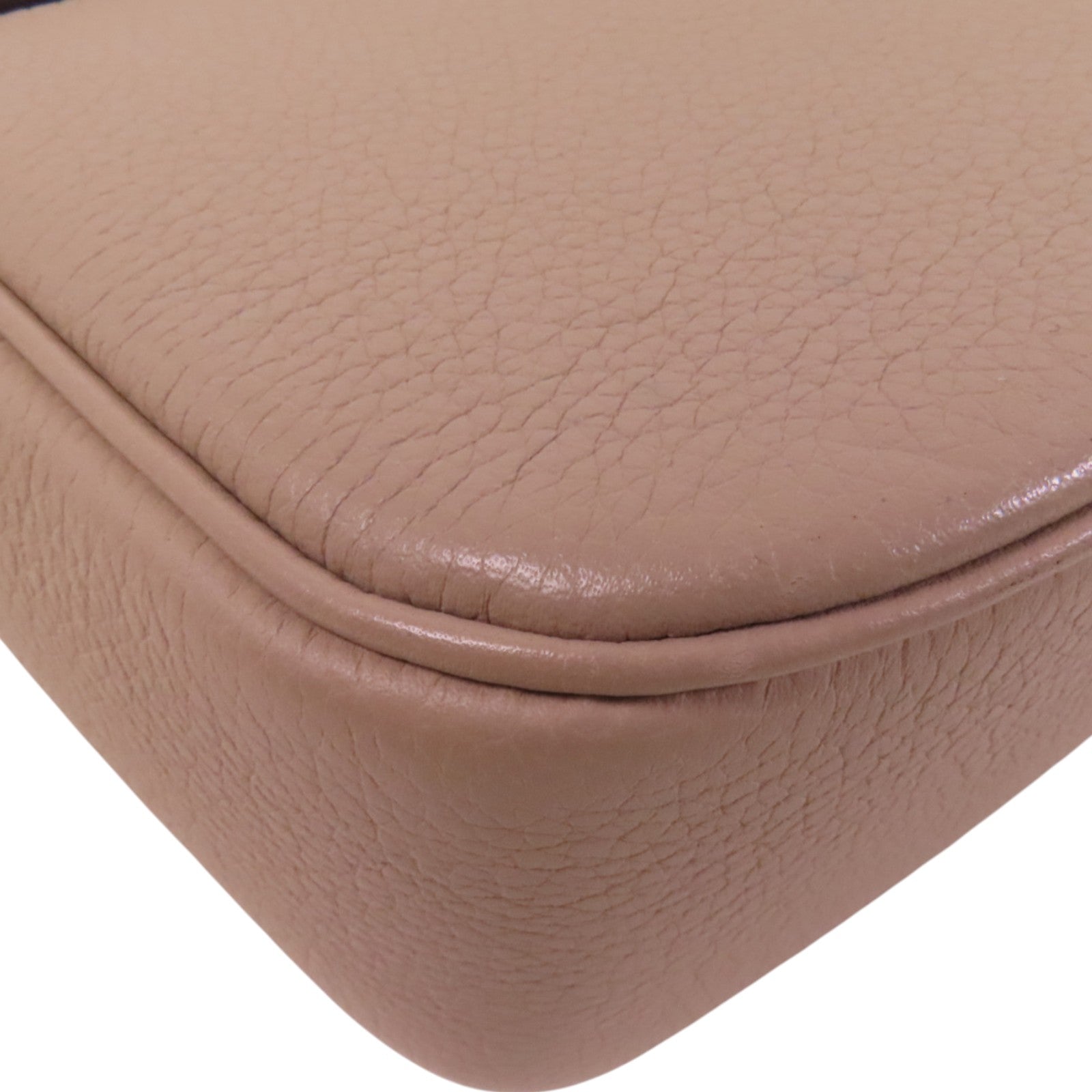 LOUIS VUITTON Greige Lockme Tender金扣肩背袋