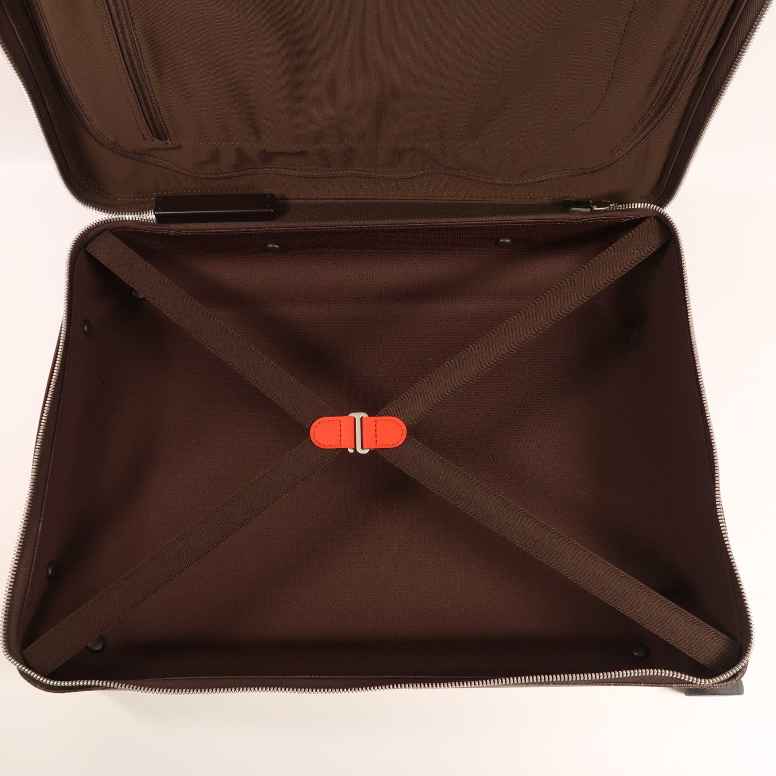 LOUIS VUITTON Monogram/金屬Horizon 55銀扣行李箱