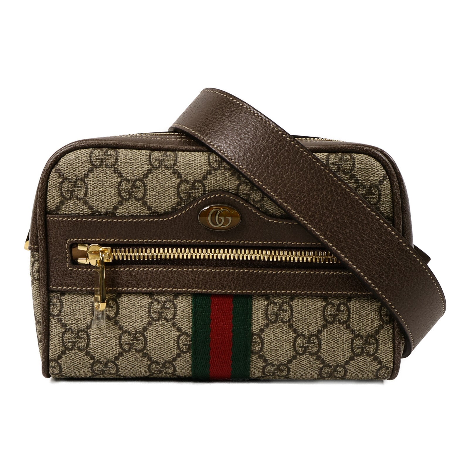 GUCCI 塗層帆布Ophidia GG Supreme腰包