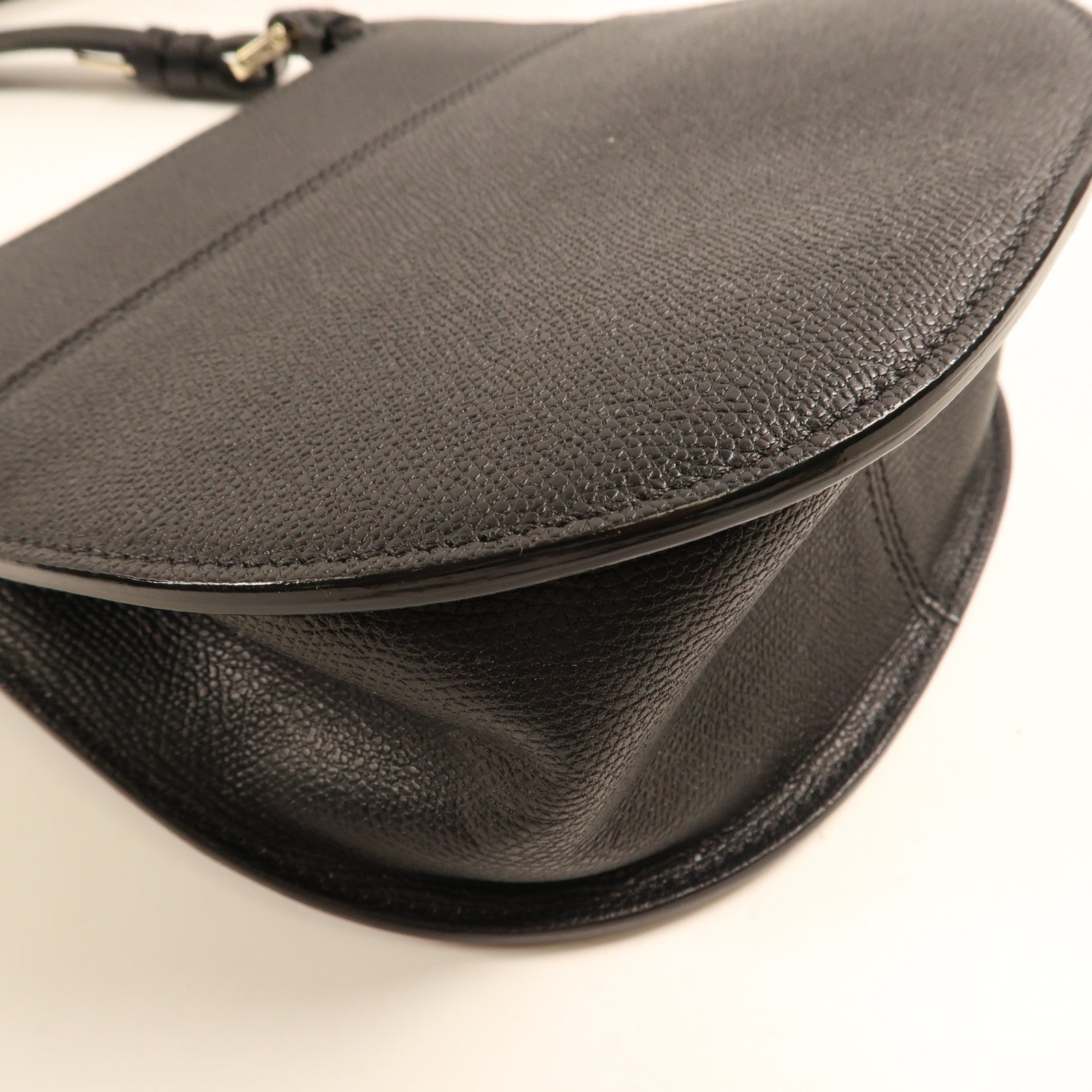 SELECTION 牛皮皮革Hobo Weekend Mini Bag金扣肩背袋