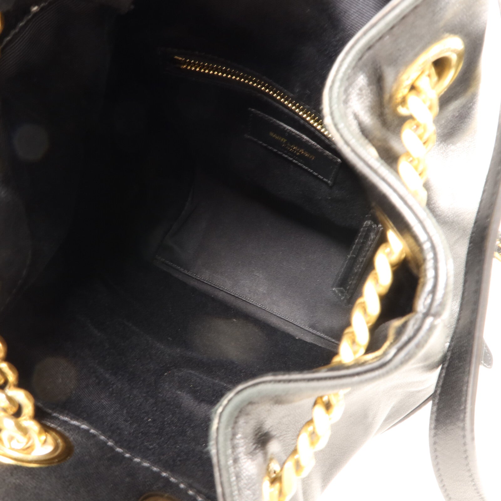 SAINT LAURENT 羊皮/麂皮皮革Jamie Backpack背包