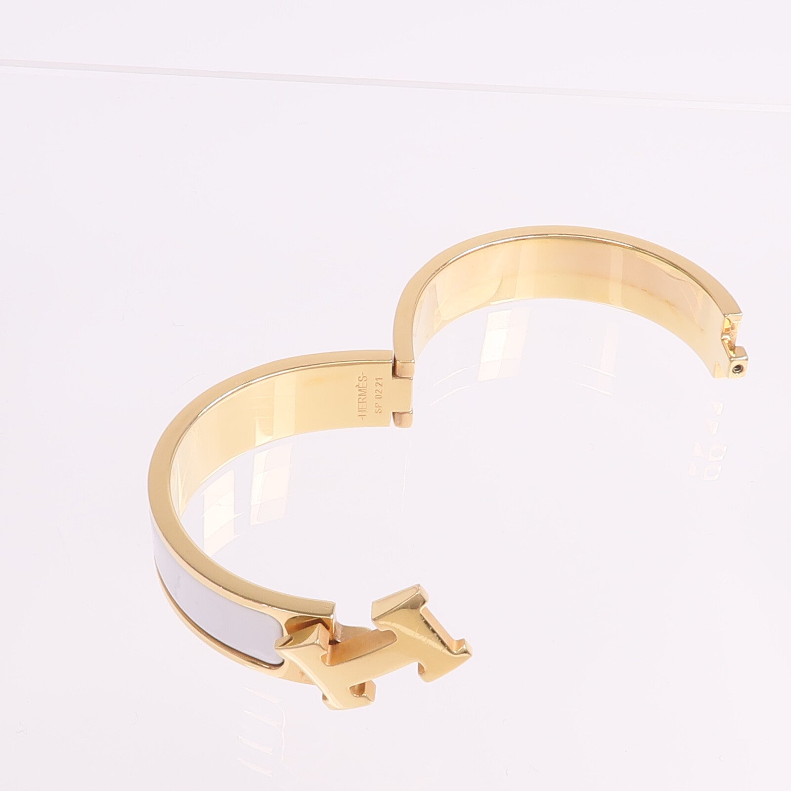 HERMES 金屬Clic H Bracelet手鐲