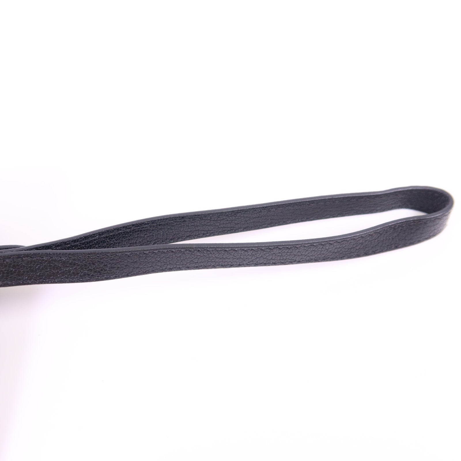 HERMES Chevre皮革Kelly Pocket Long Bifold Wallet銀扣長錢包Noir