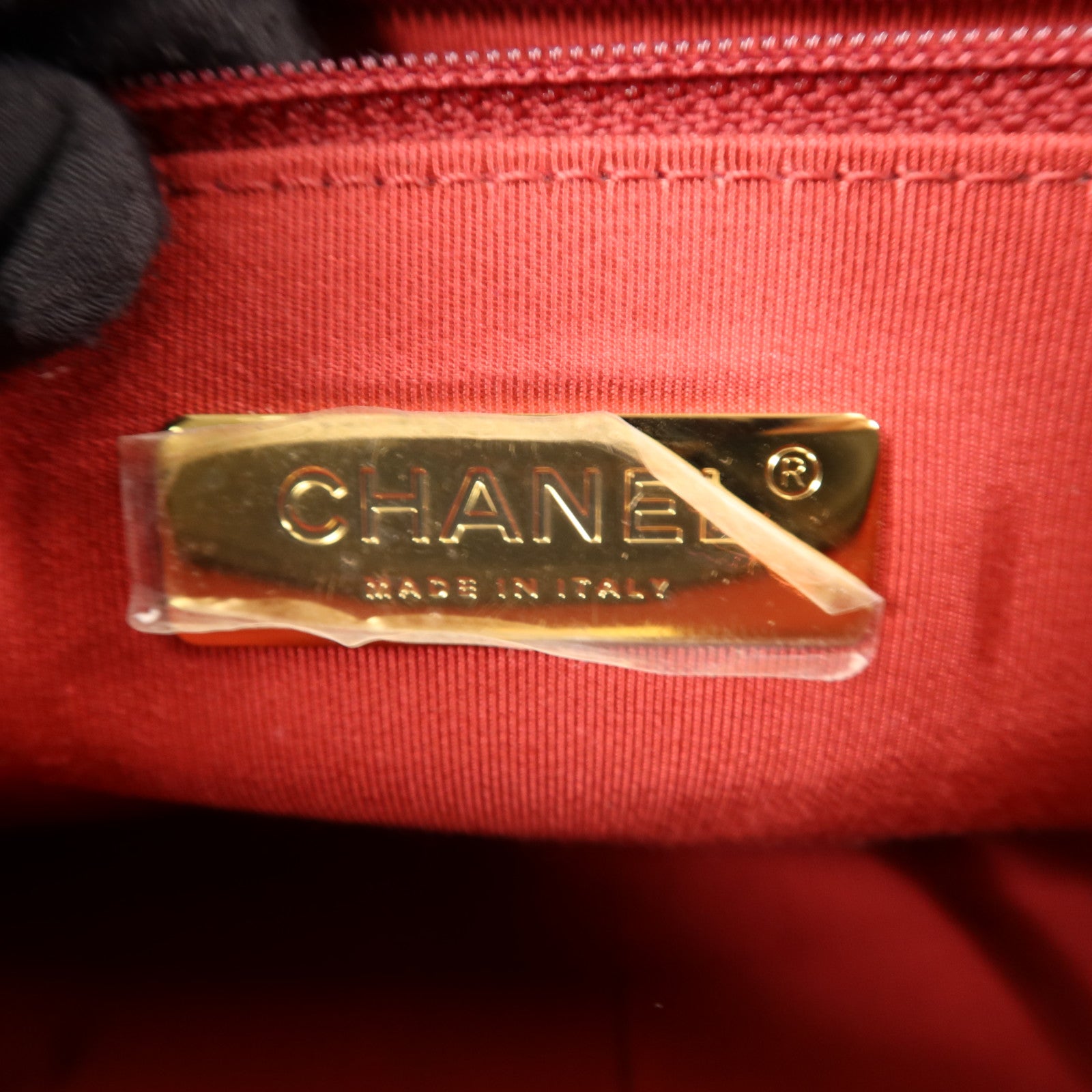 CHANEL 羊皮皮革Chanel 19 Small金扣手挽肩背兩用袋