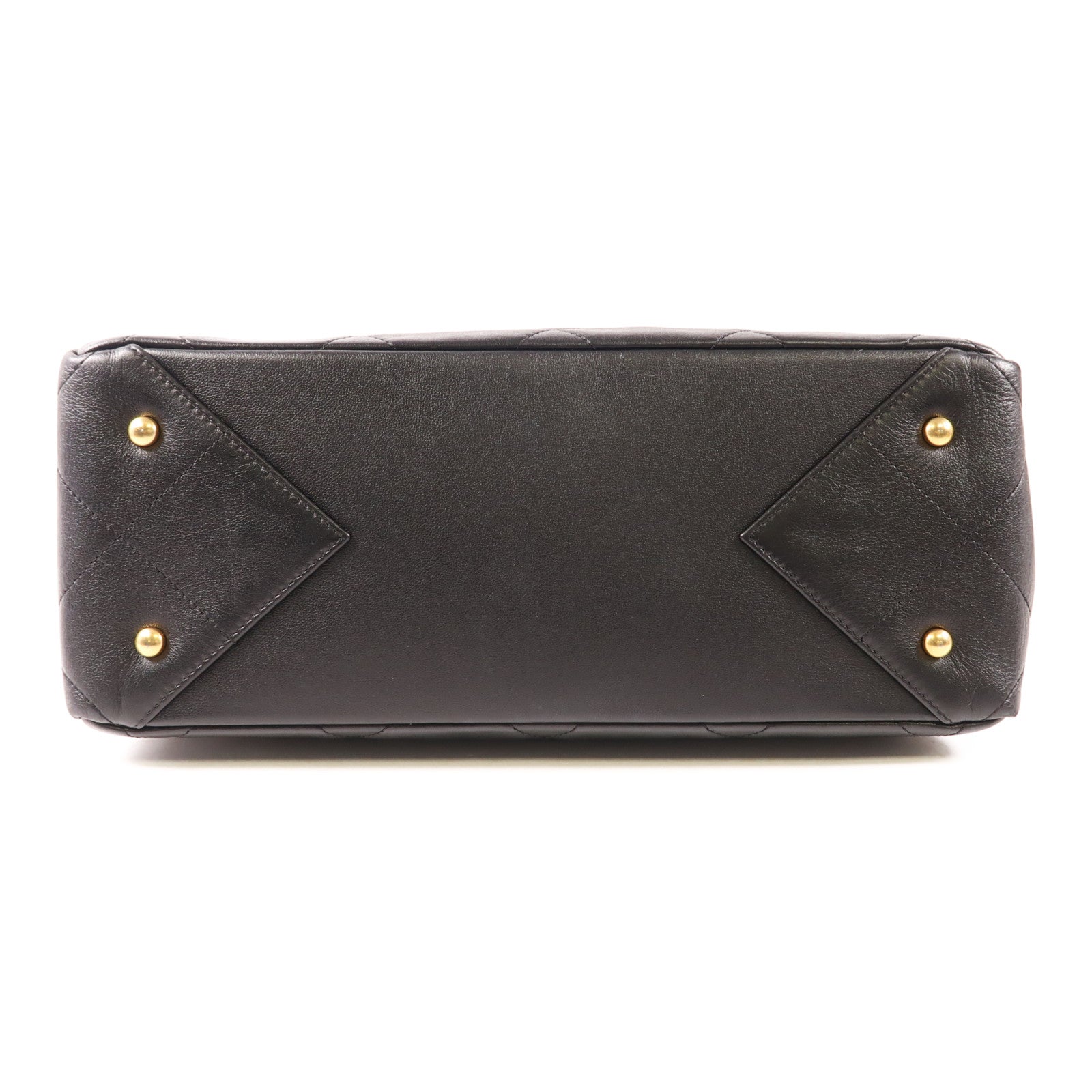 CHANEL 牛皮皮革Shoulder Bag金扣肩背袋