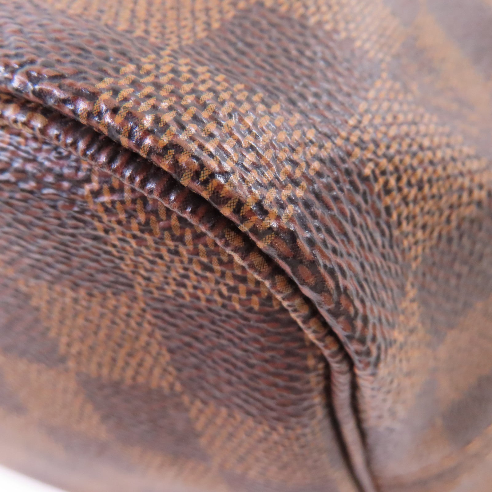 LOUIS VUITTON Damier Ebene Neverfull MM Tote Bag金扣肩背袋啡色