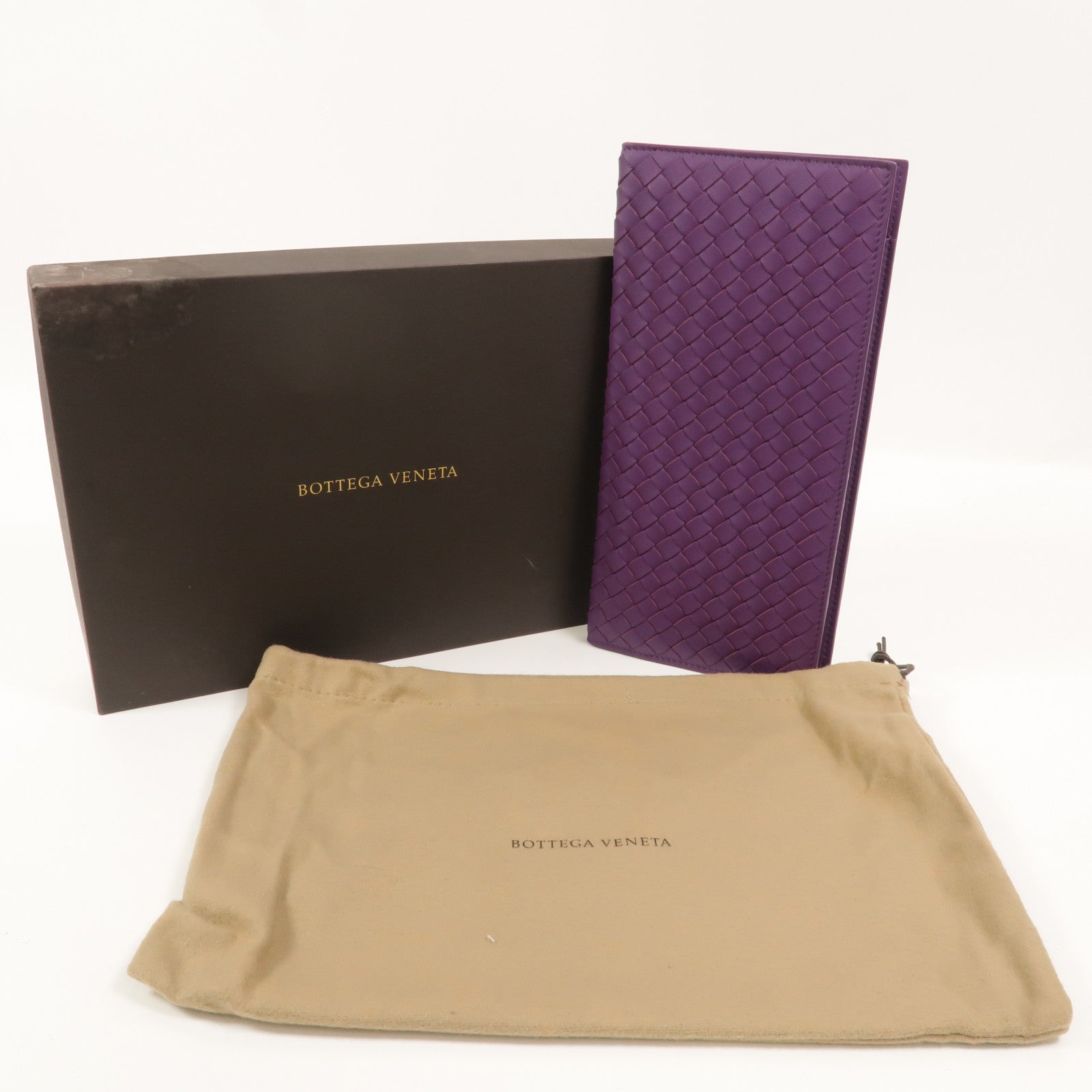 BOTTEGA VENETA 羊皮皮革Long Wallet長錢包