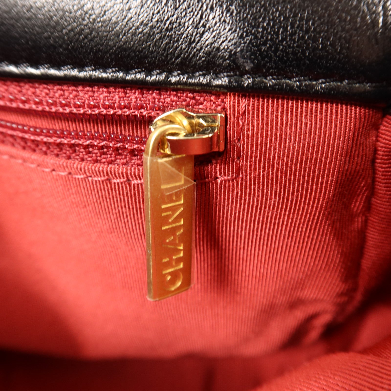 CHANEL 羊皮皮革Chanel 19 Small金扣手挽肩背兩用袋