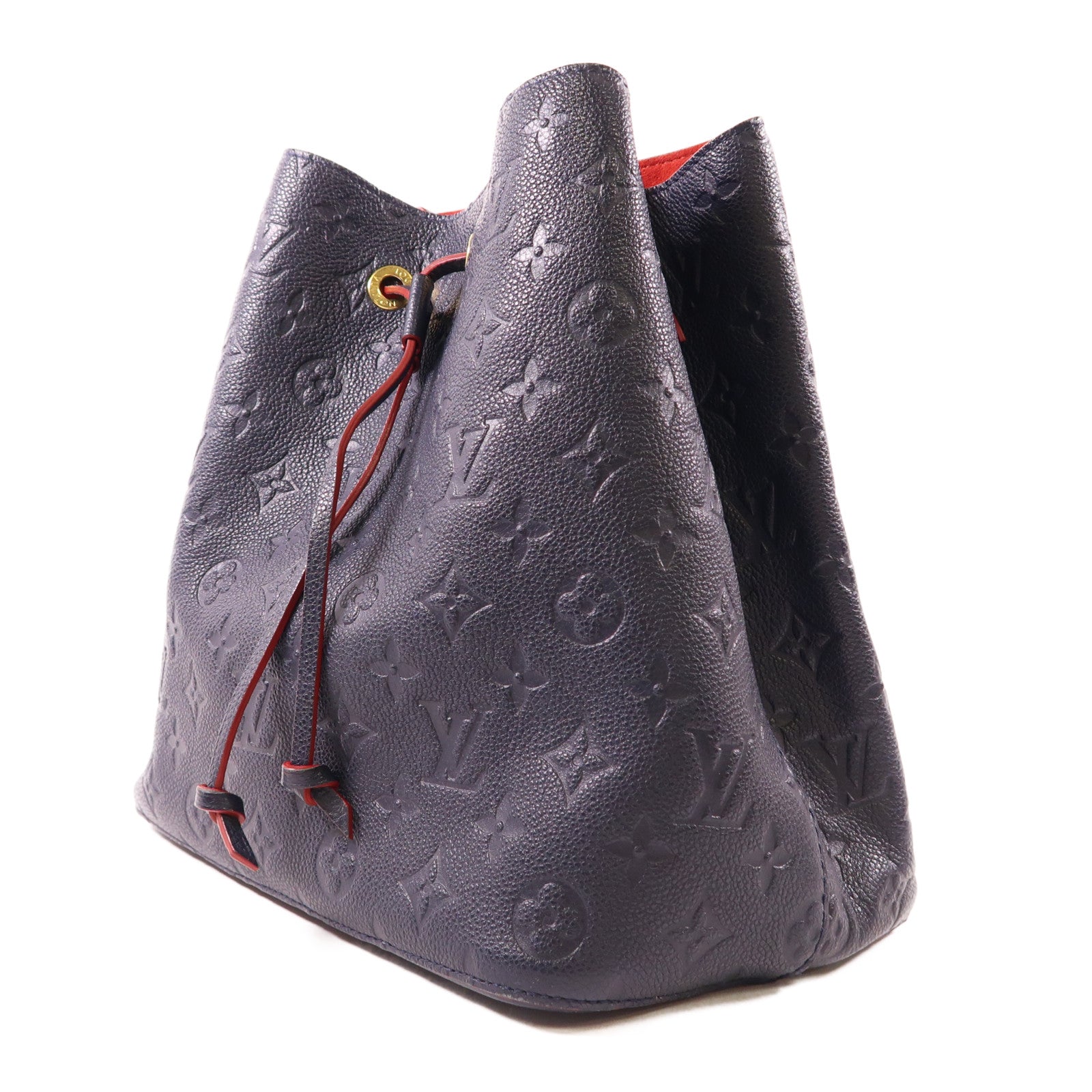 LOUIS VUITTON Monogram Empreinte Neo Noe MM金扣手挽肩背袋