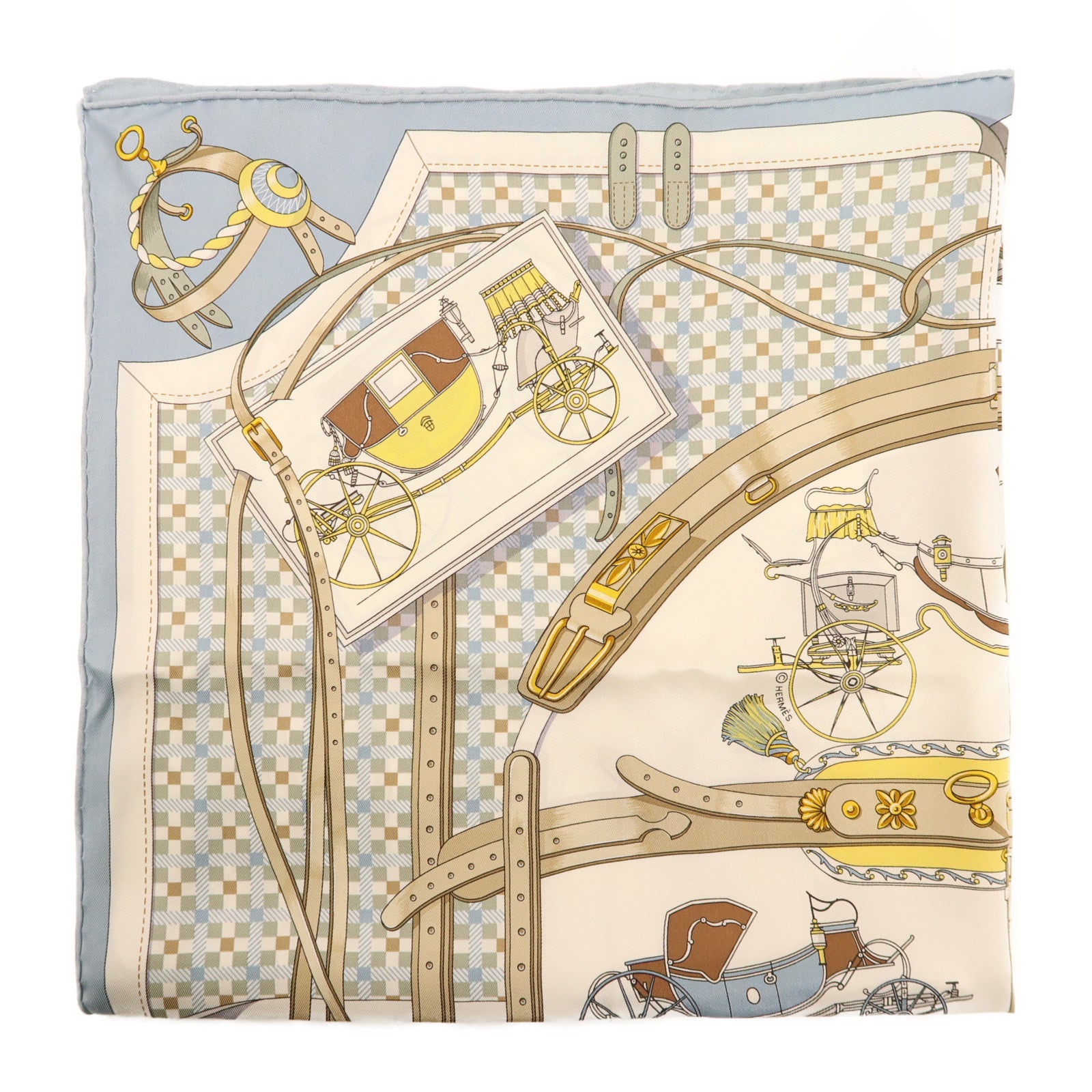 HERMES 絲質Scarf絲巾