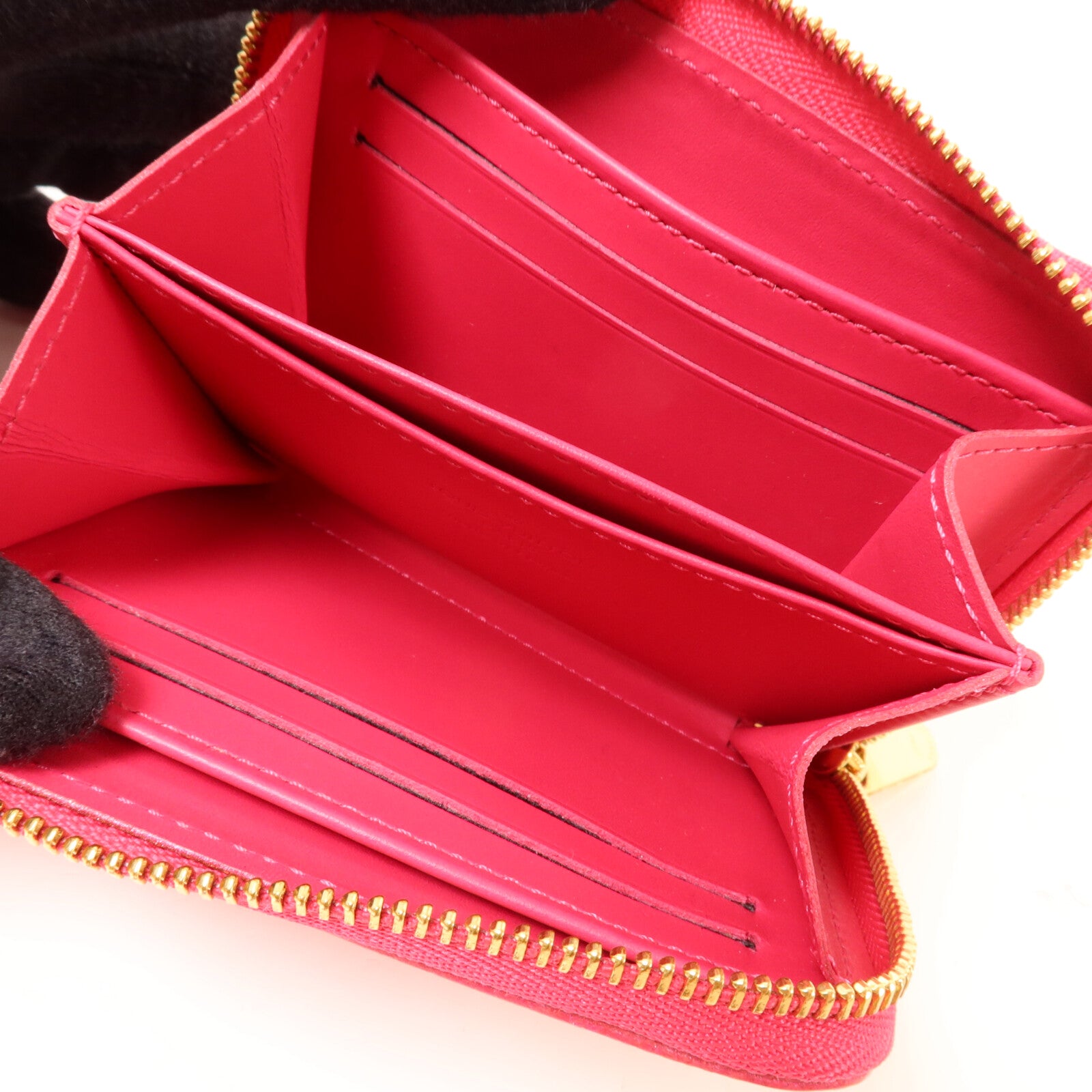 LOUIS VUITTON Monogram Vernis Zippy Coin Purse零錢包