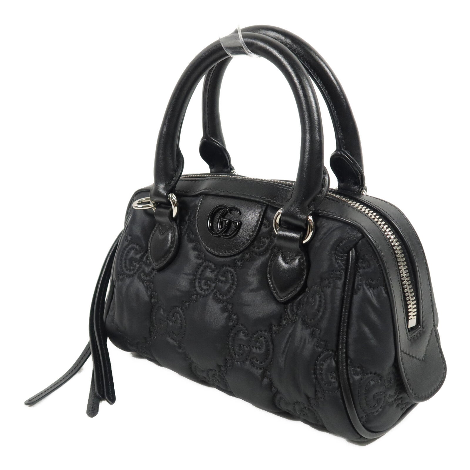 GUCCI 牛皮皮革Matelasse Mini Bag手挽肩背兩用袋