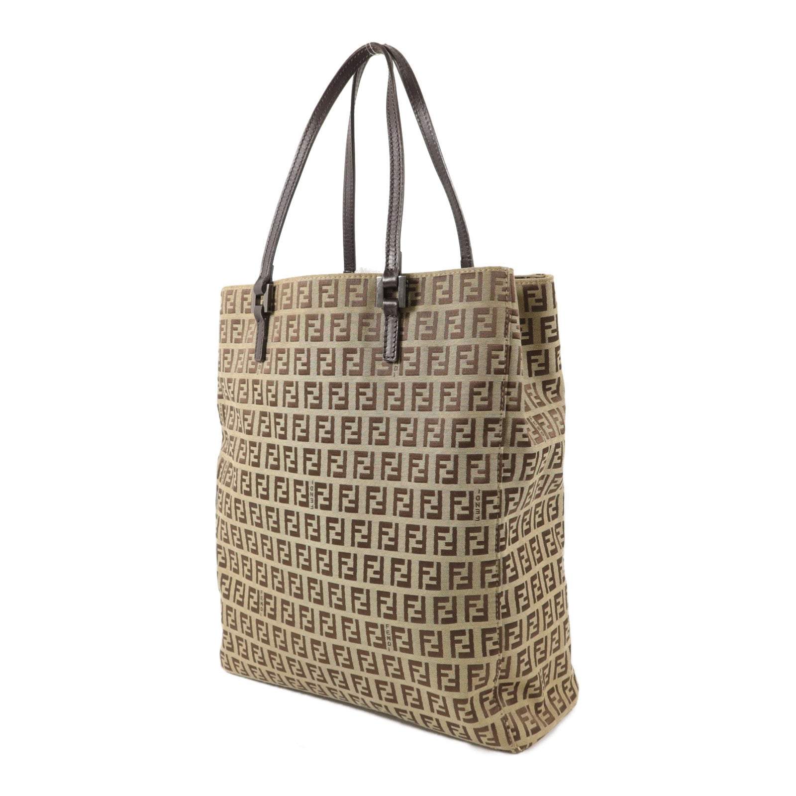FENDI 牛皮皮革/帆布Vintage Hand Bag手挽袋