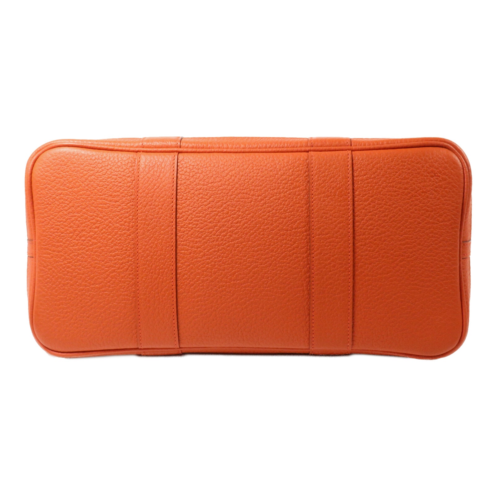 HERMES Country皮革Garden Party PM手挽袋Sanguine