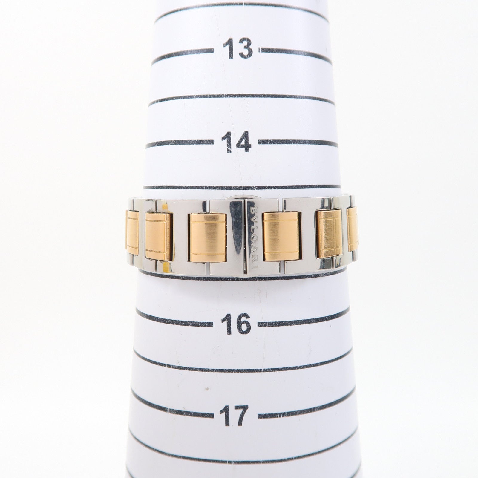 BVLGARI Bvlgari Bvlgari不鏽鋼/18K玫瑰金手錶自動機芯珠光色