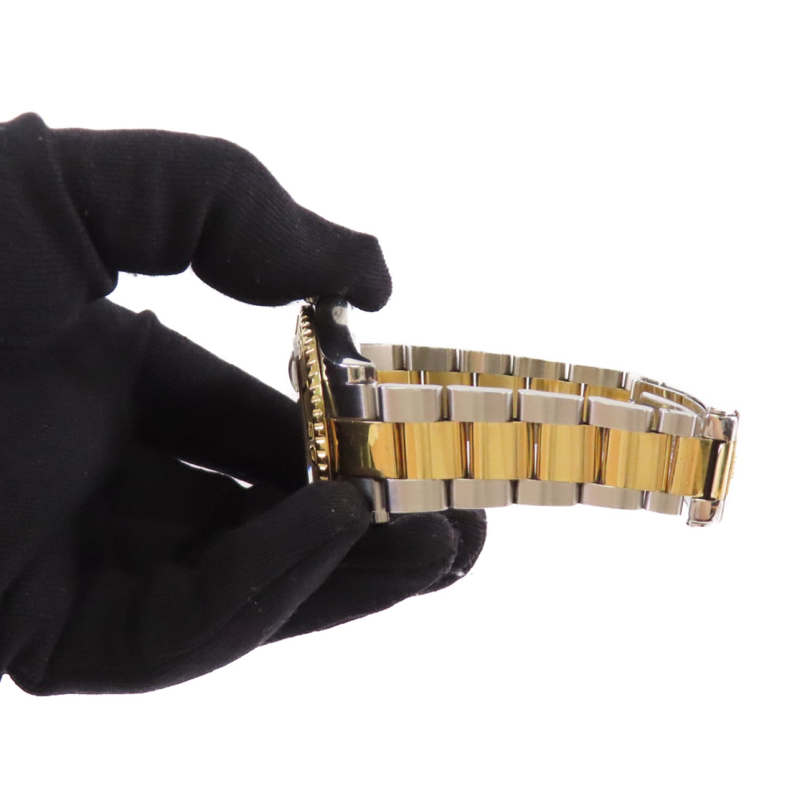 ROLEX Yacht Master Watch 18K黃金/不鏽鋼自動機芯手錶貝殼啡色