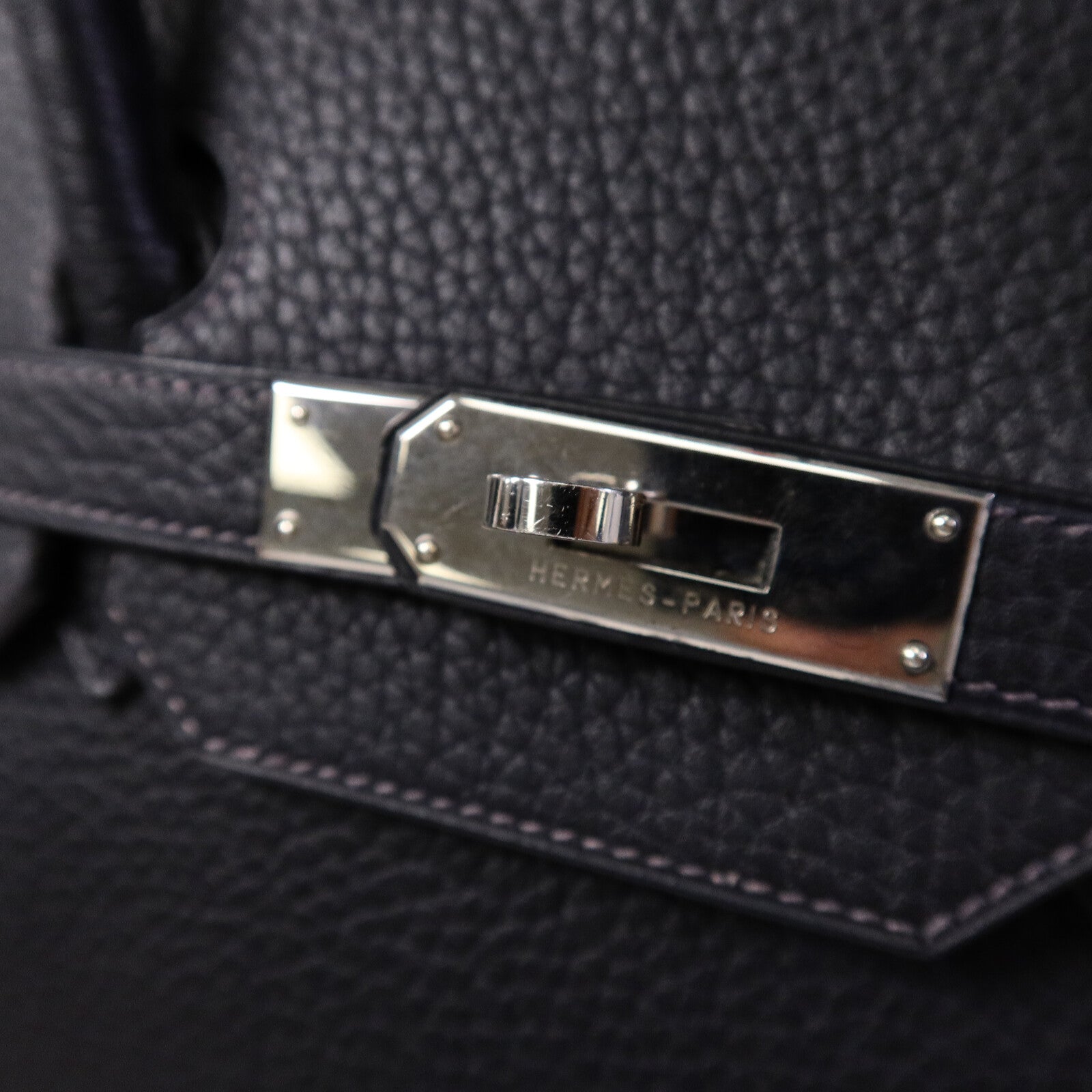 HERMES Togo皮革Birkin 35手挽袋Noir