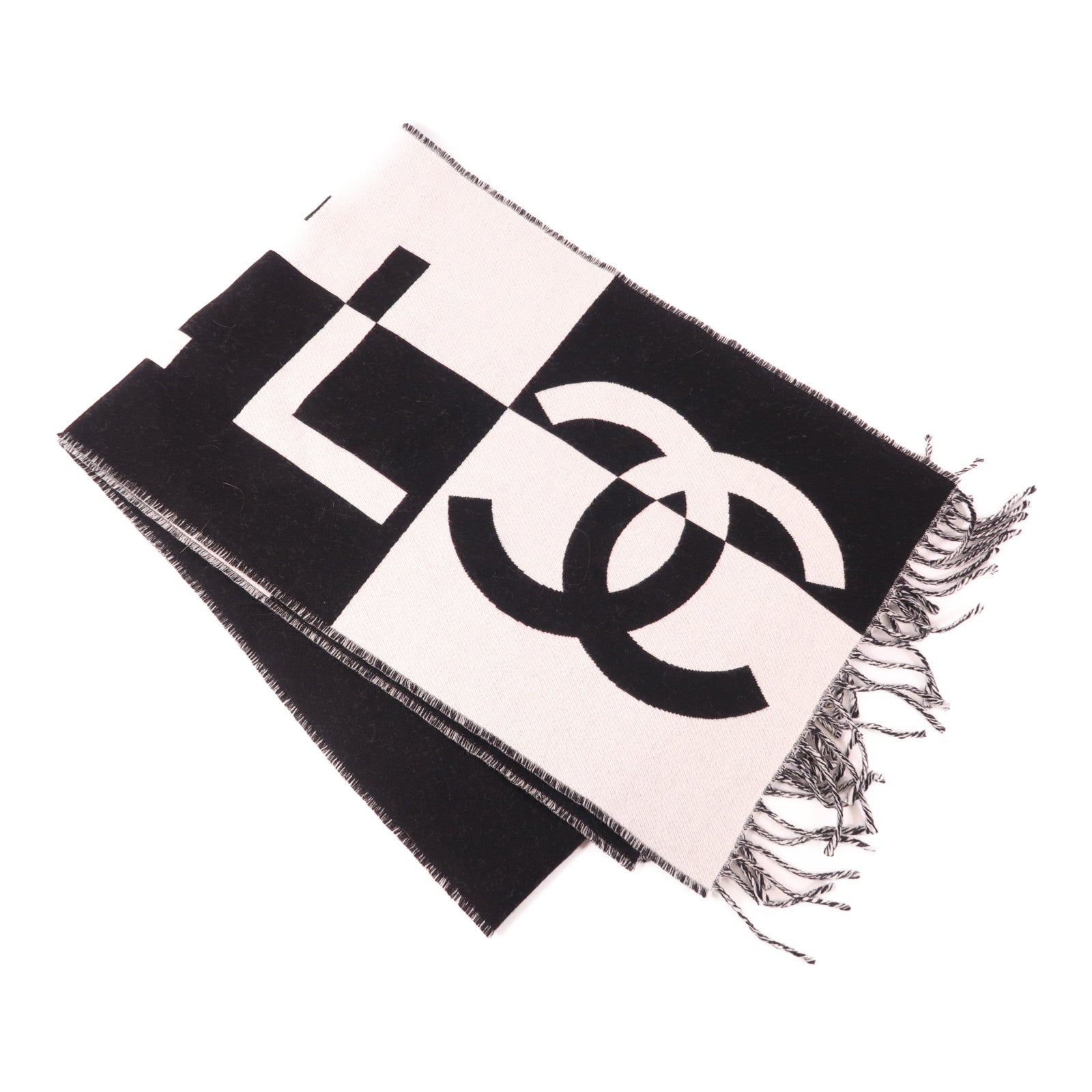 CHANEL 羊毛Scarf圍巾