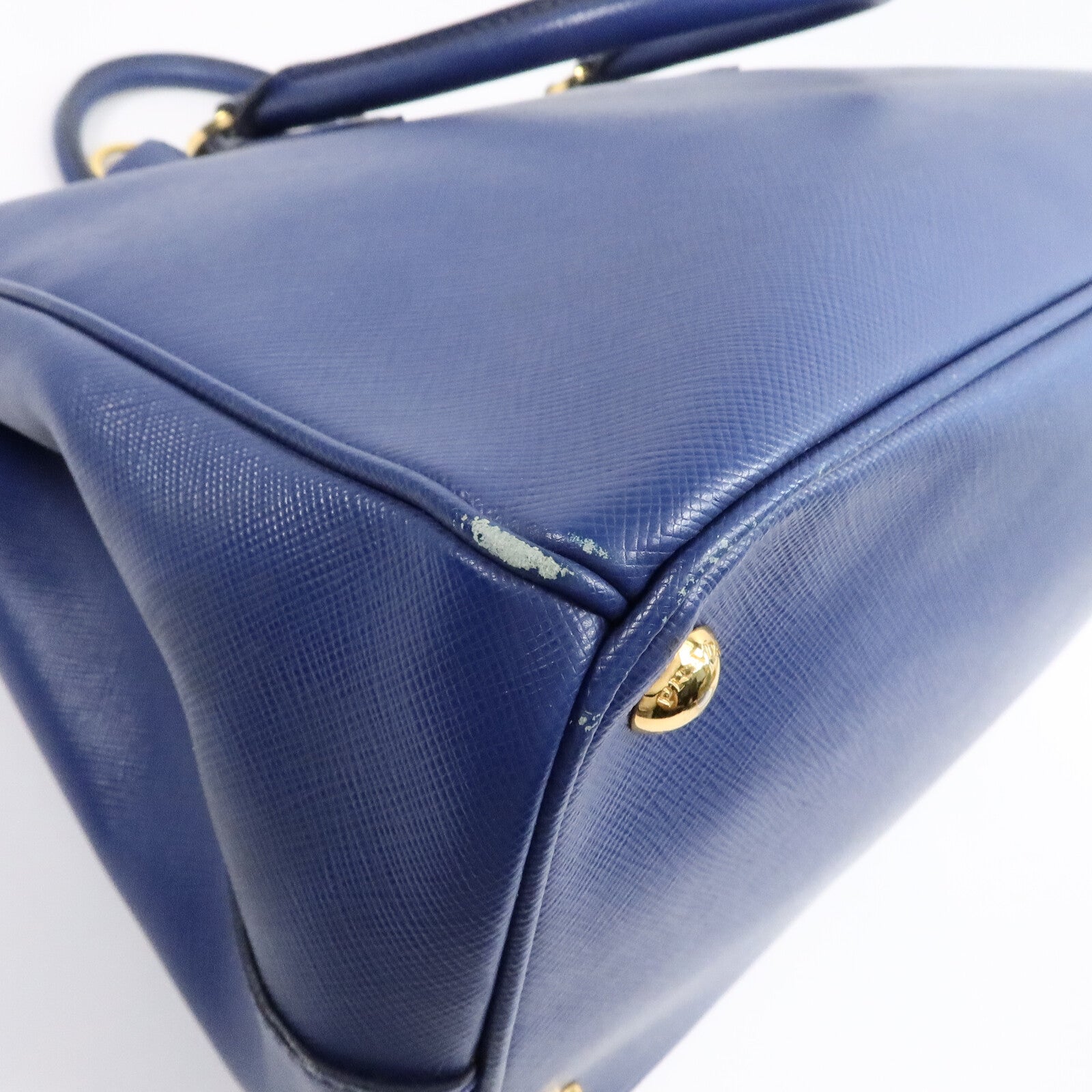PRADA 牛皮皮革Galleria Bag手挽肩背兩用袋