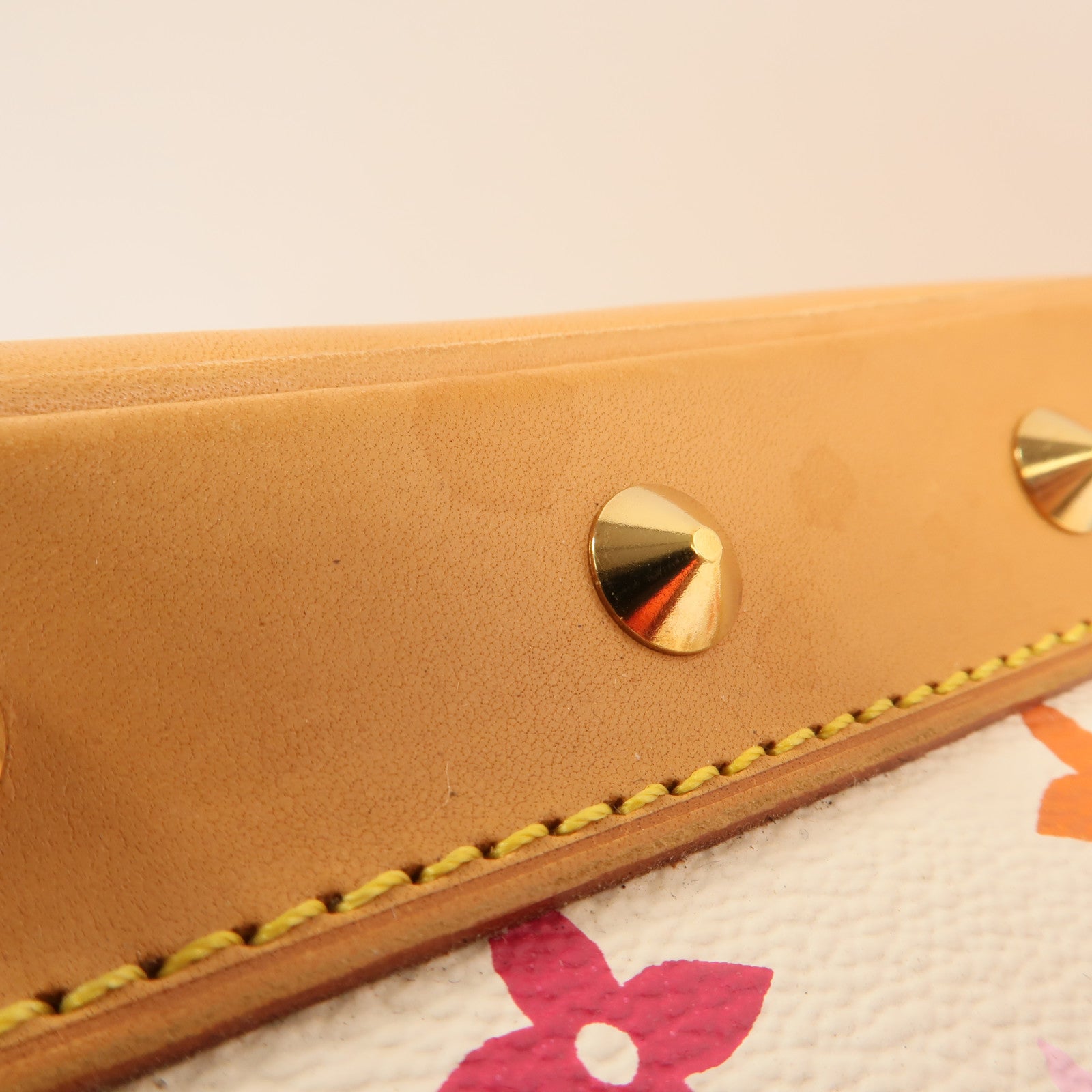 LOUIS VUITTON Monogram Multicolore Alma PM金扣手挽袋