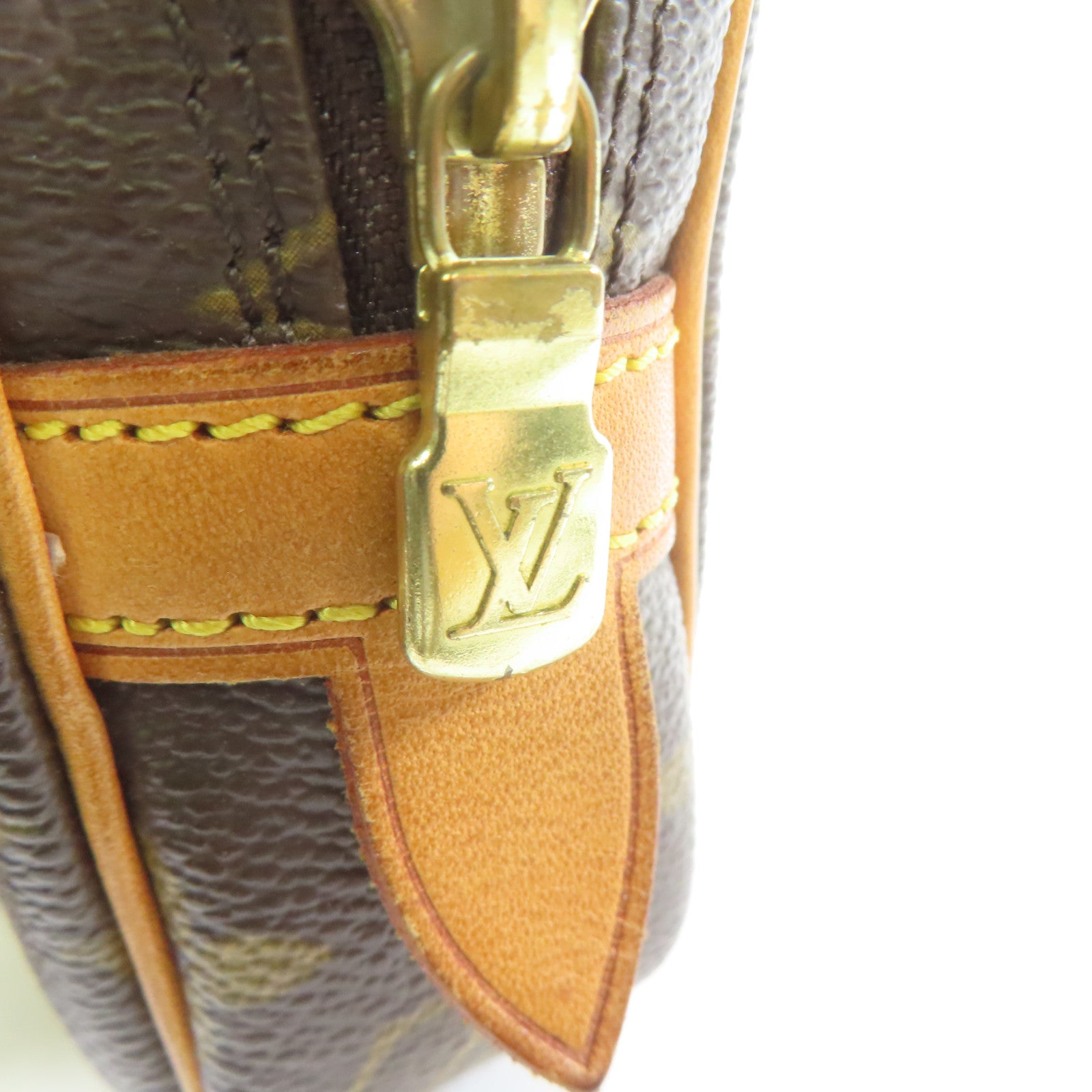 LOUIS VUITTON Monogram Pochette Marly Bando金扣肩背袋啡色