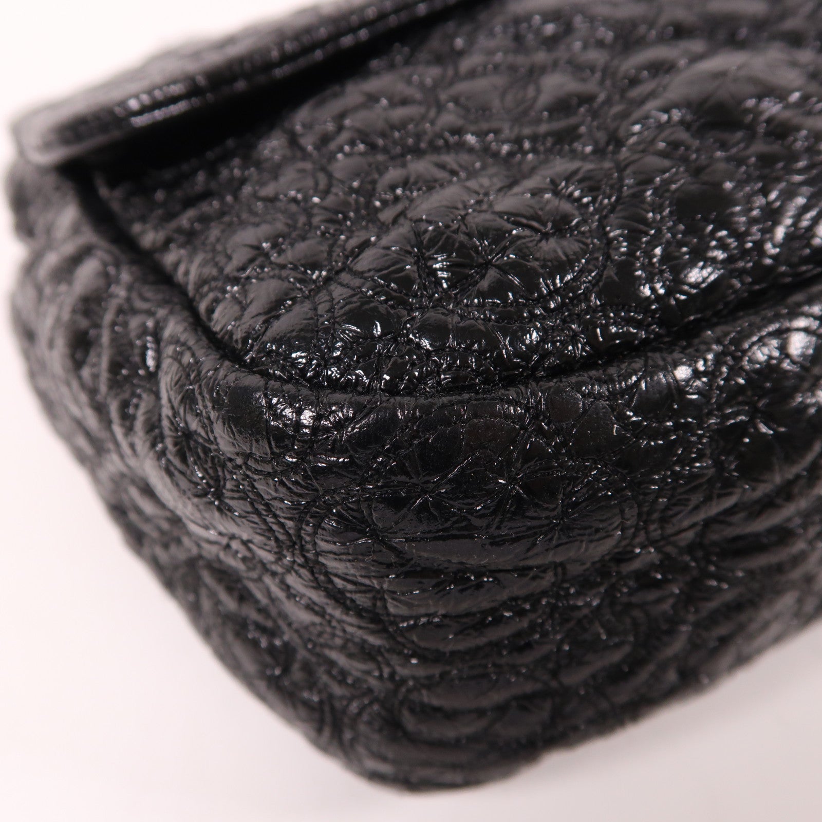 CHANEL 【激減優惠】皮革Shoulder Bag銀扣鏈帶肩背袋