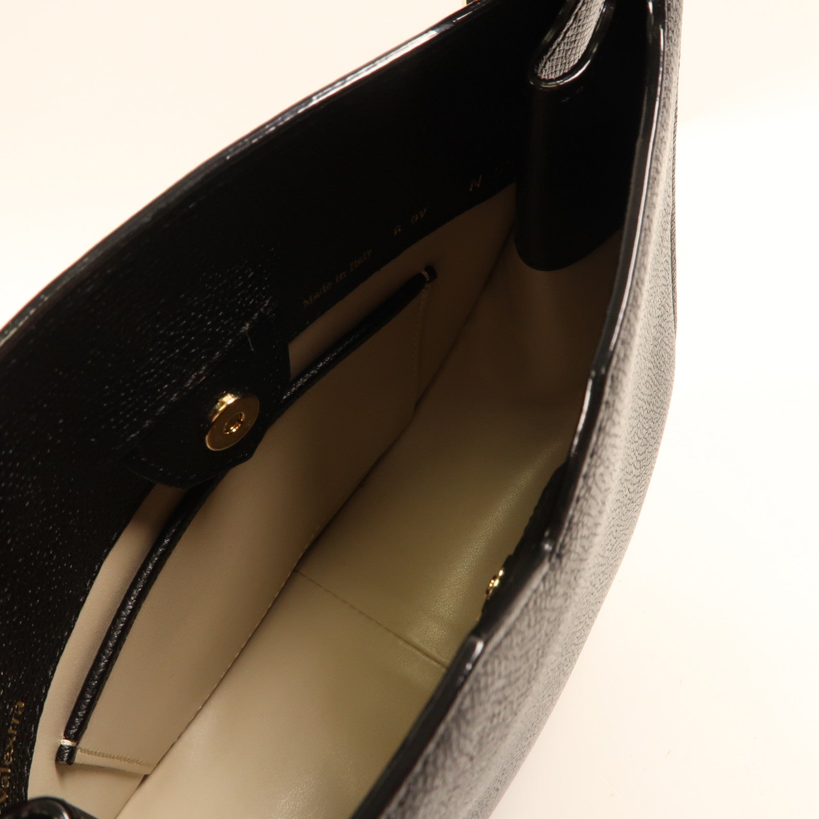 SELECTION 牛皮皮革Hobo Weekend Mini Bag金扣肩背袋