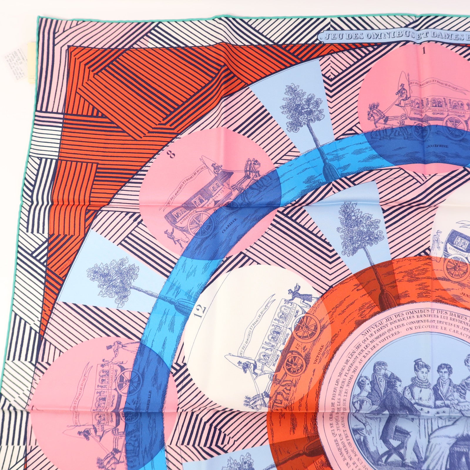 HERMES 絲質Scarf 90X90絲巾