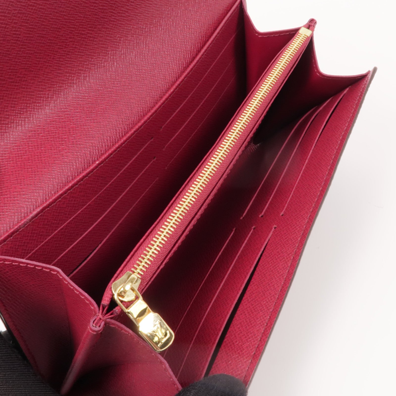 LOUIS VUITTON Monogram Sarah金扣長錢包
