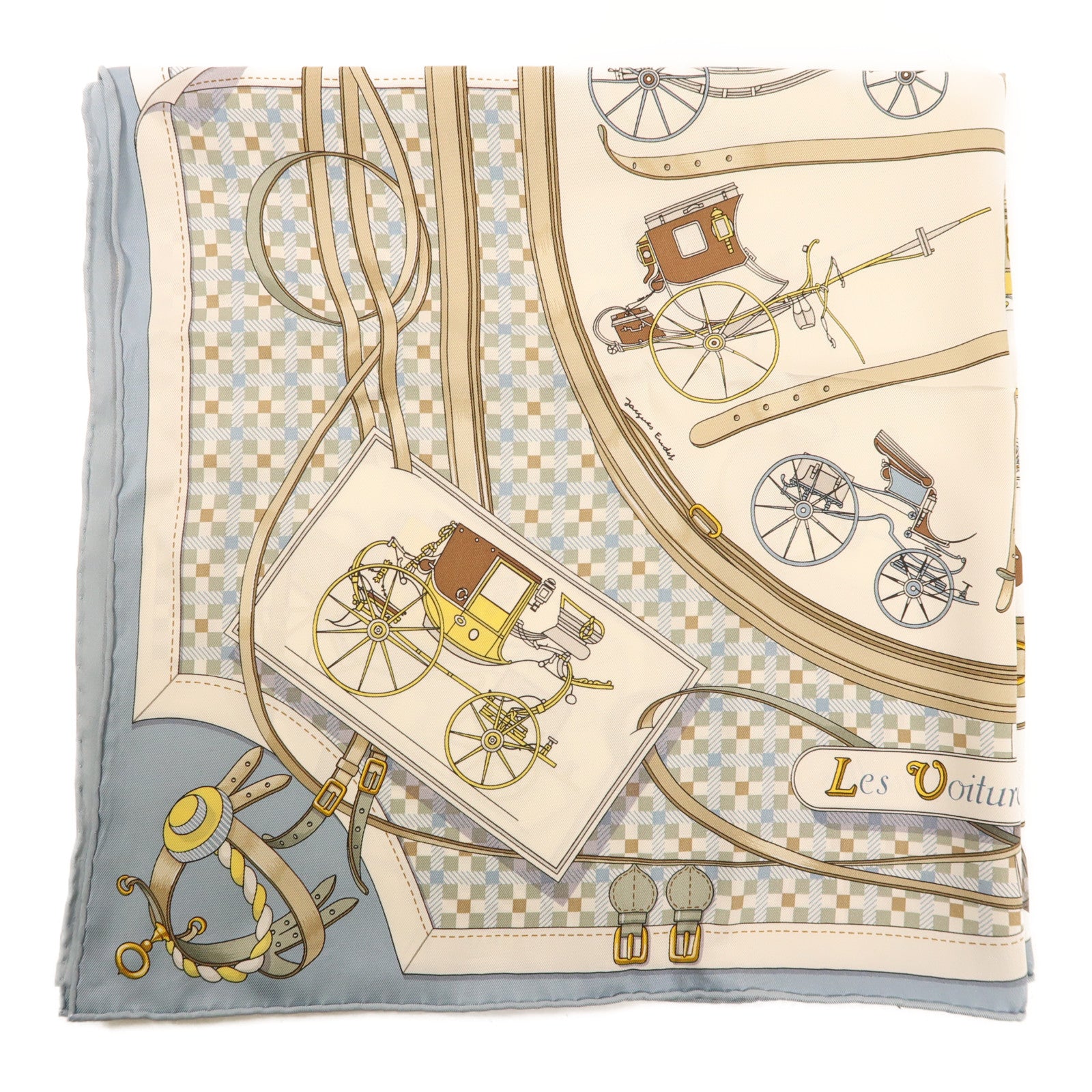 HERMES 絲質Scarf絲巾