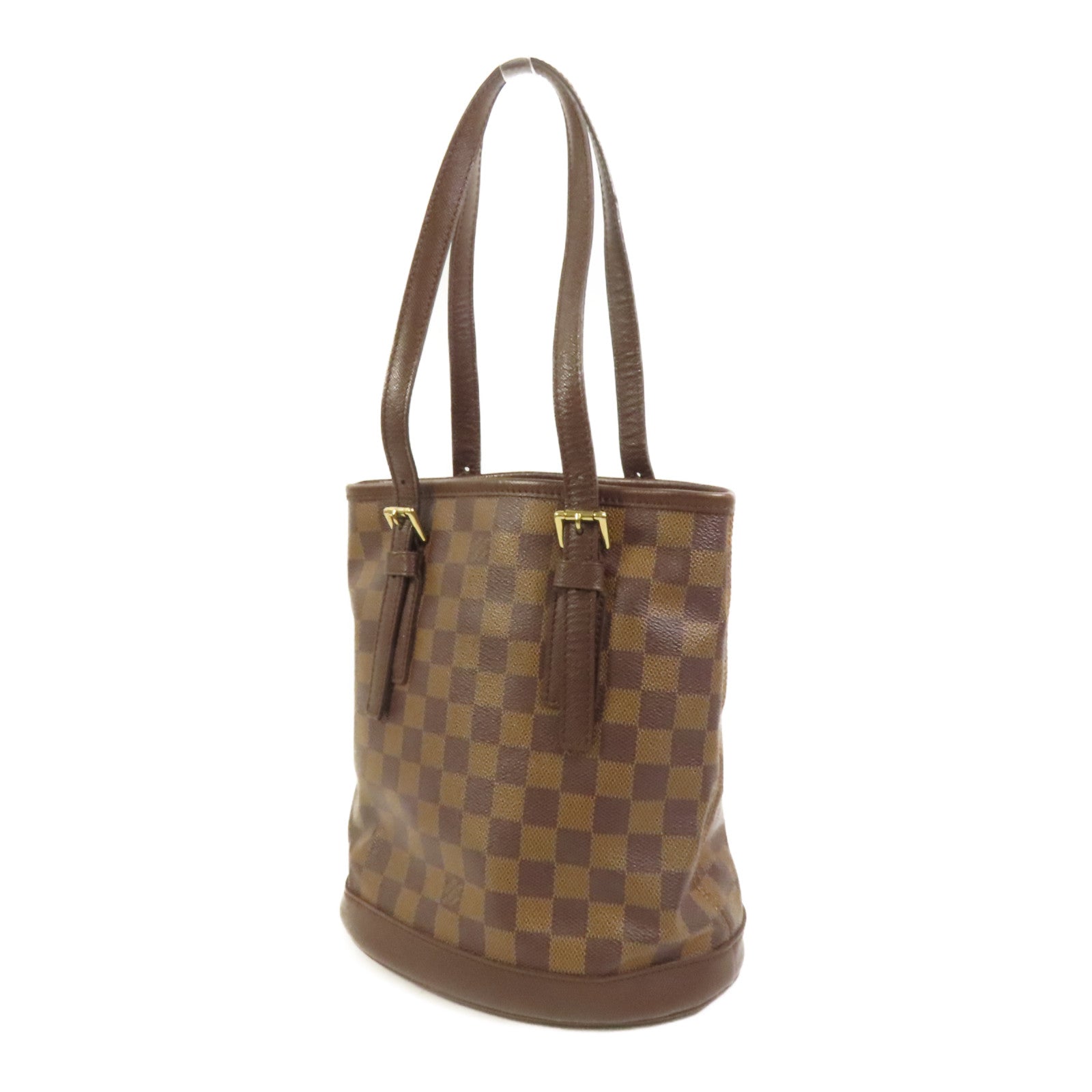LOUIS VUITTON Damier Marais金扣肩背袋