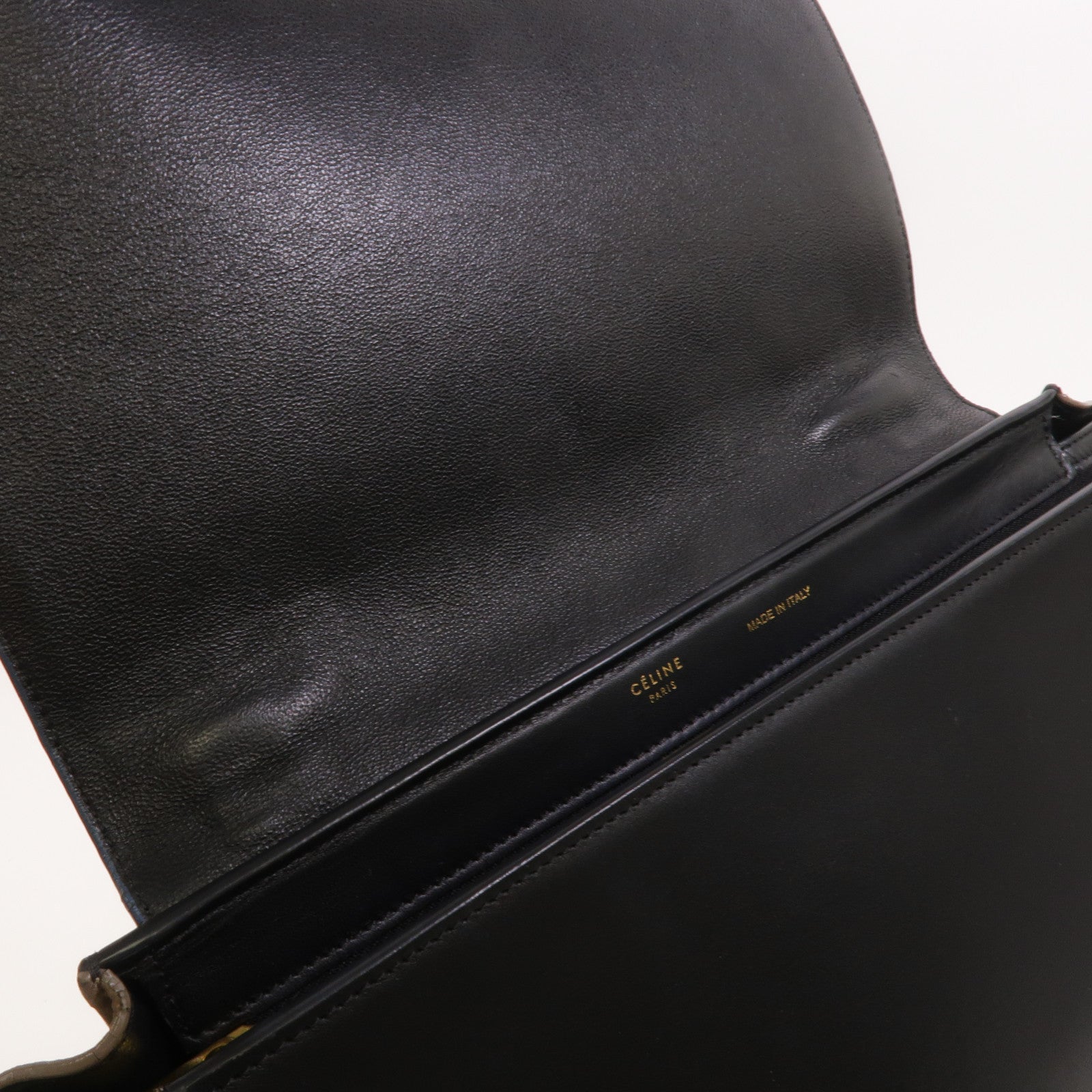 CELINE 牛皮皮革Trapeze手挽肩背兩用袋