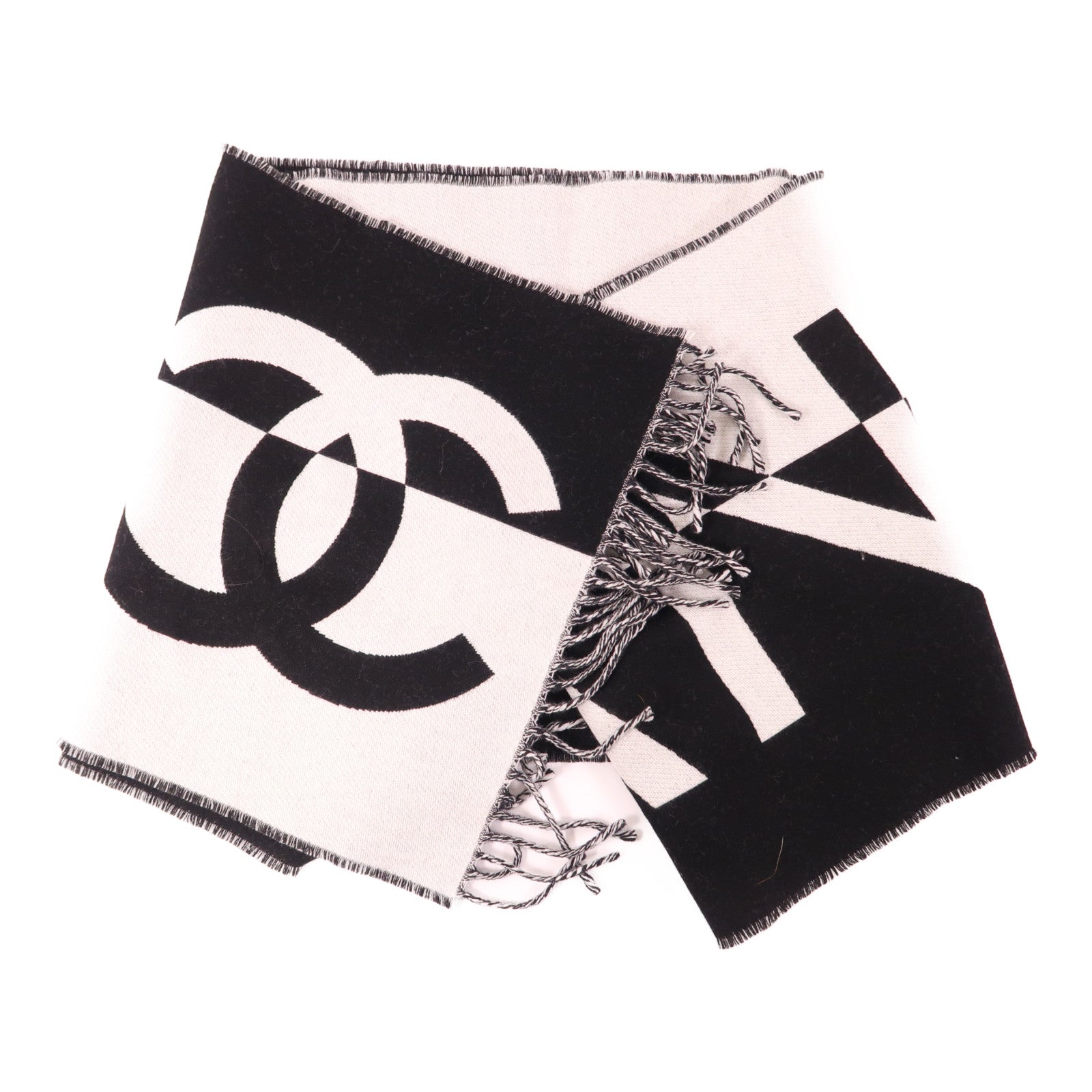 CHANEL 羊毛Scarf圍巾