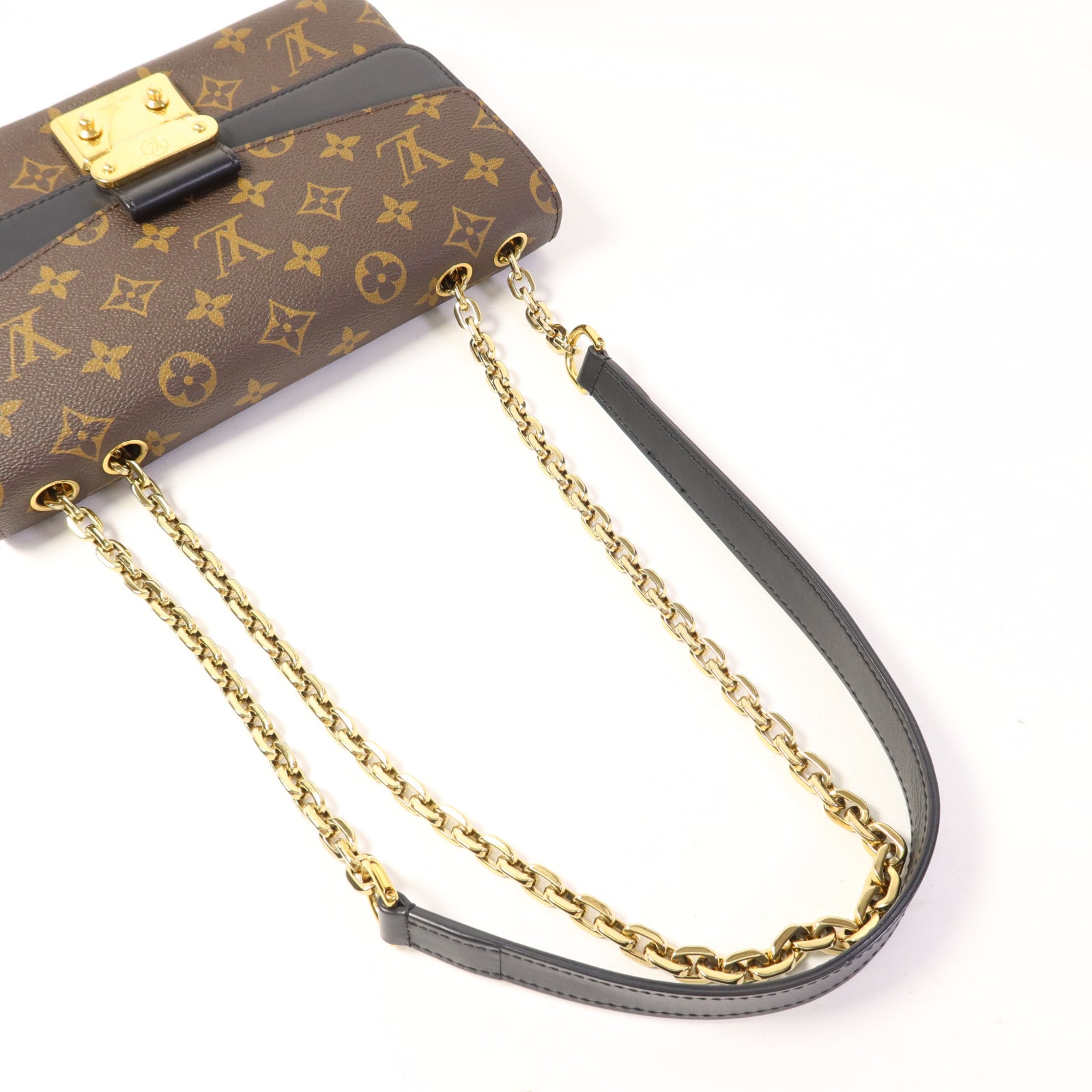 LOUIS VUITTON Monogram Marceau金扣肩背袋