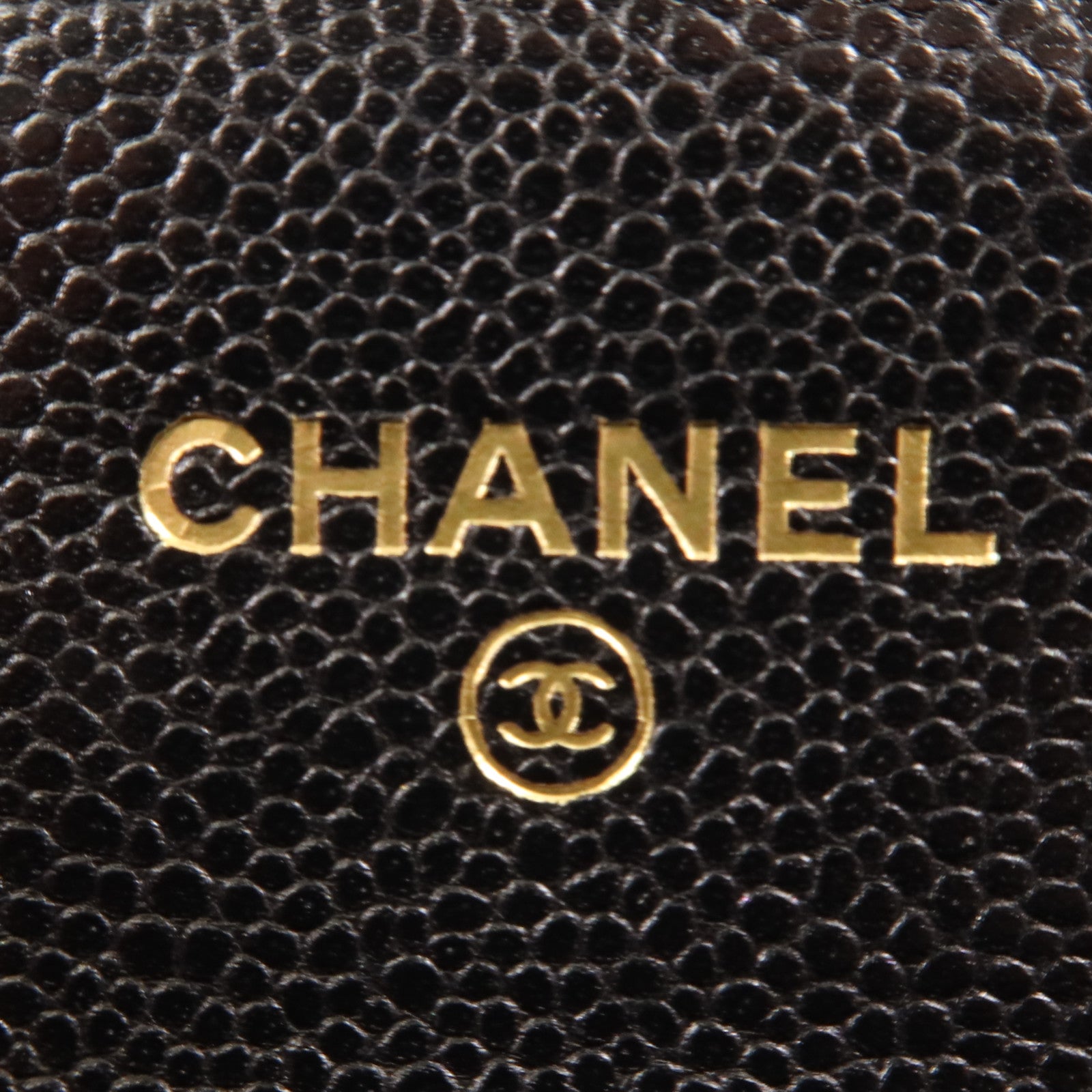 CHANEL 牛皮皮革Card Case金扣卡片套