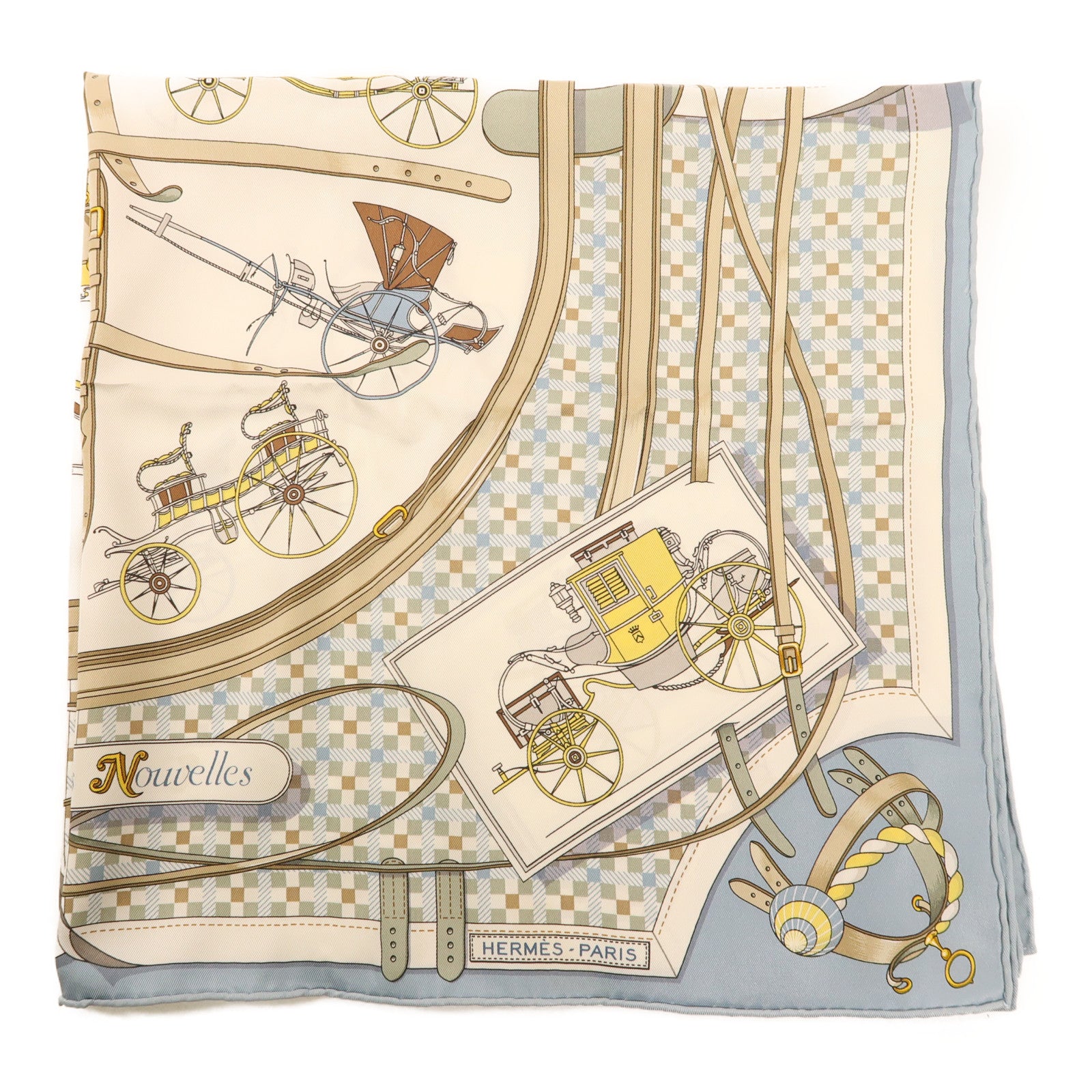HERMES 絲質Scarf絲巾