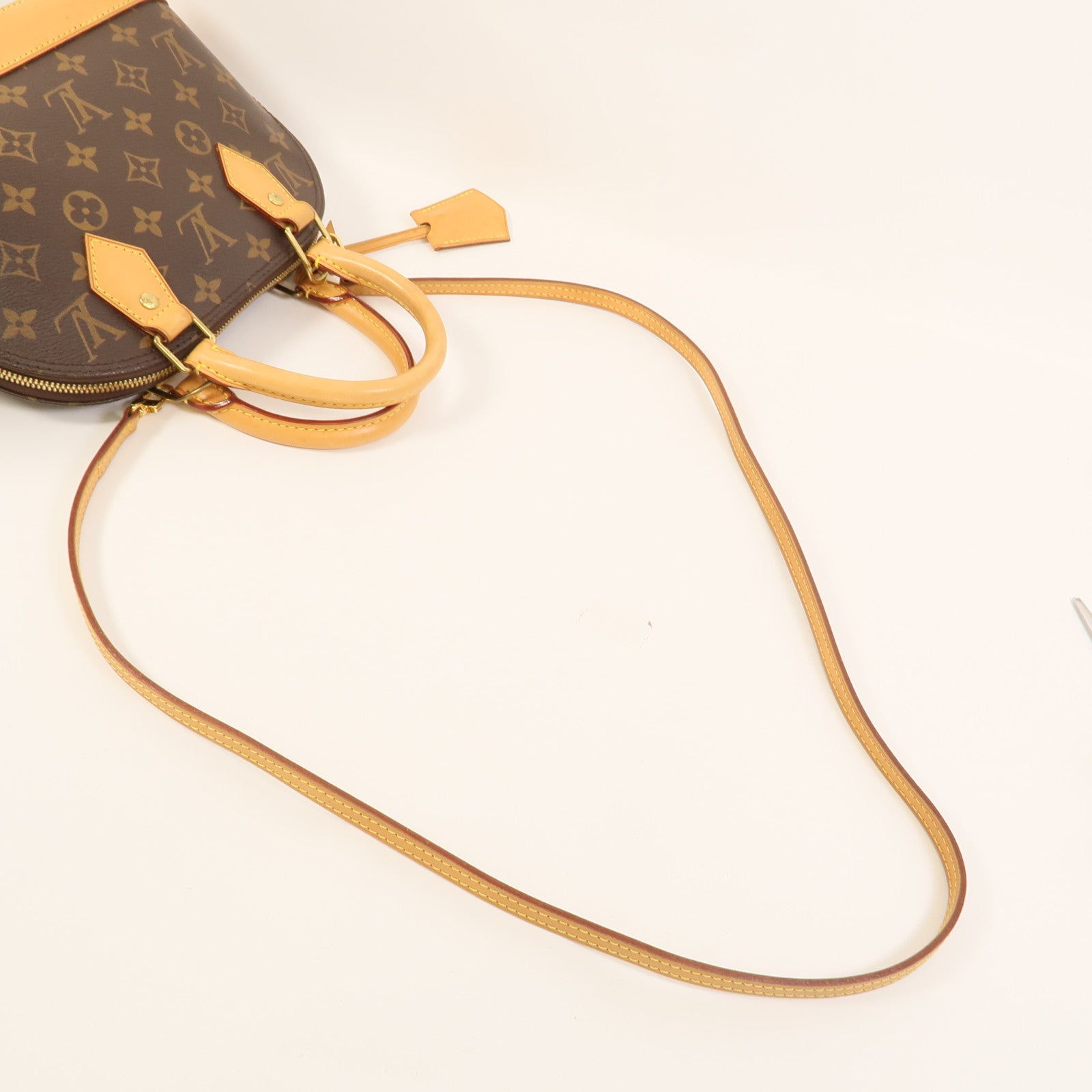 LOUIS VUITTON Monogram Alma BB金扣手挽肩背兩用袋