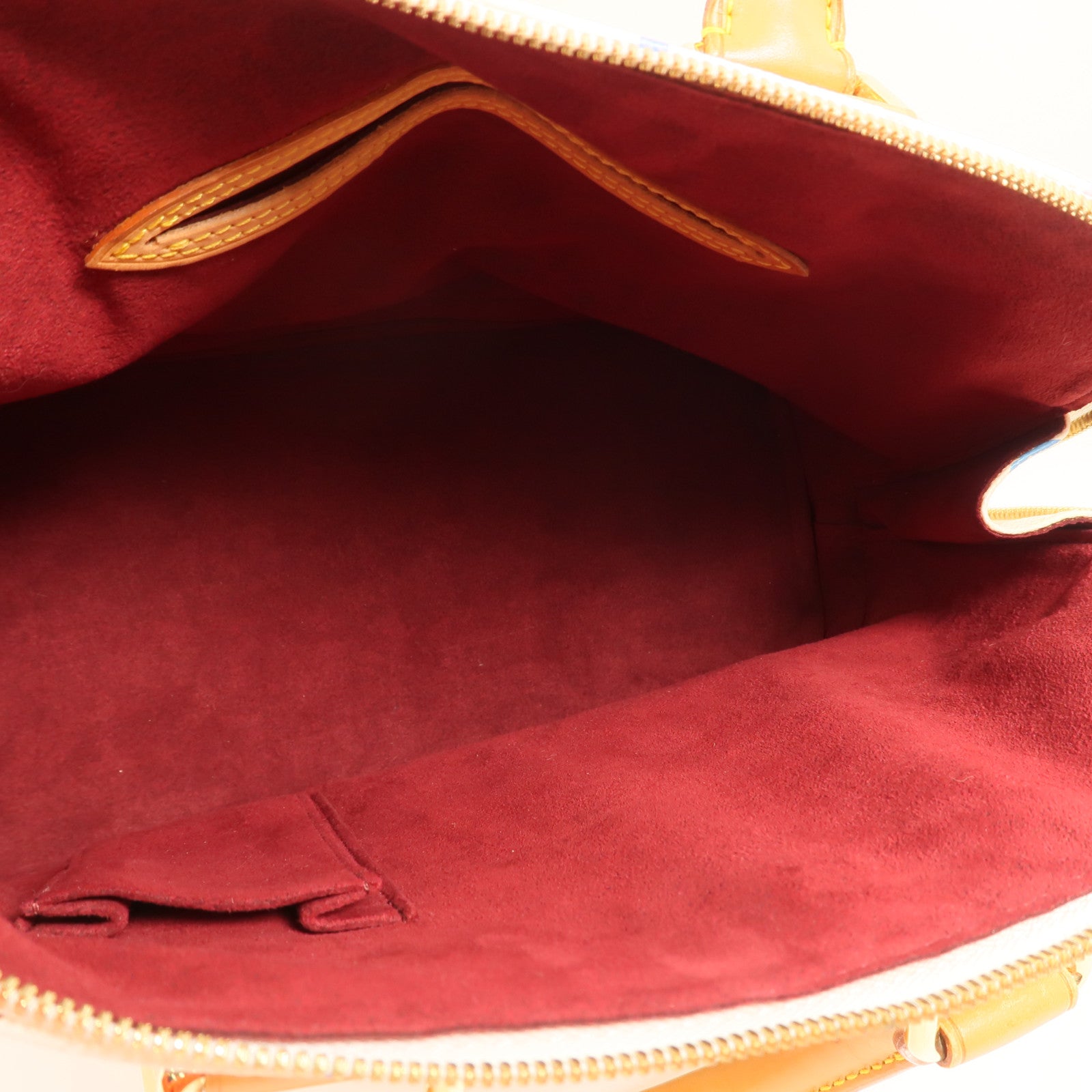 LOUIS VUITTON Monogram Multicolore Alma PM金扣手挽袋
