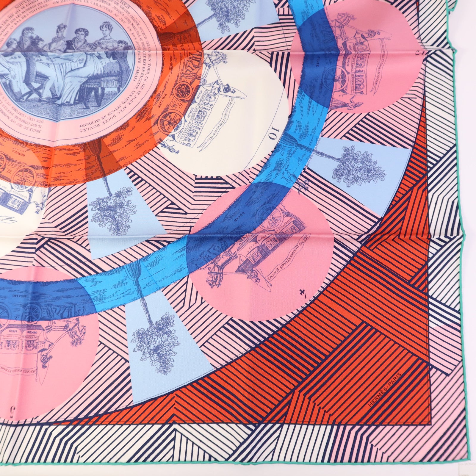 HERMES 絲質Scarf 90X90絲巾