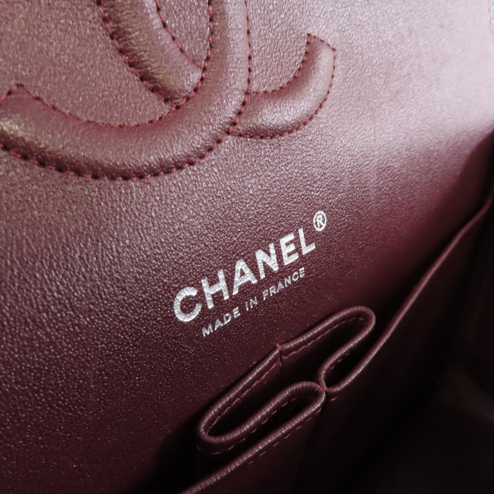 CHANEL 【激減優惠】菱格Caviar皮革Classic Flap 25cm Chain Shoulder Bag銀扣鏈帶肩背袋黑色