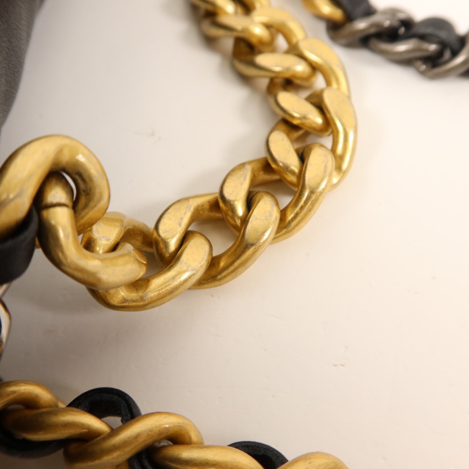 CHANEL 羊皮皮革Chanel 19 Small金扣手挽肩背兩用袋