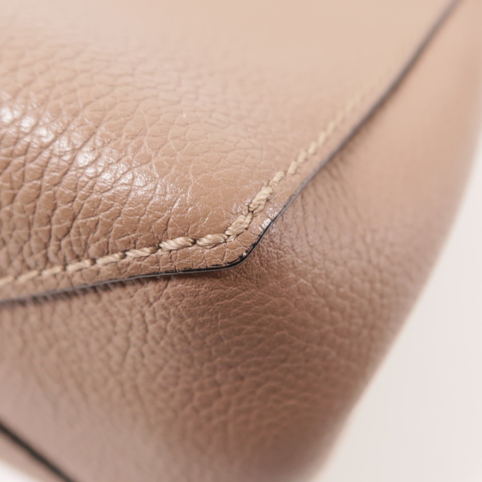 LOUIS VUITTON LV SHW Lockme II BB 2 Way Bag M54792 Calfskin Leather Pink/Brown