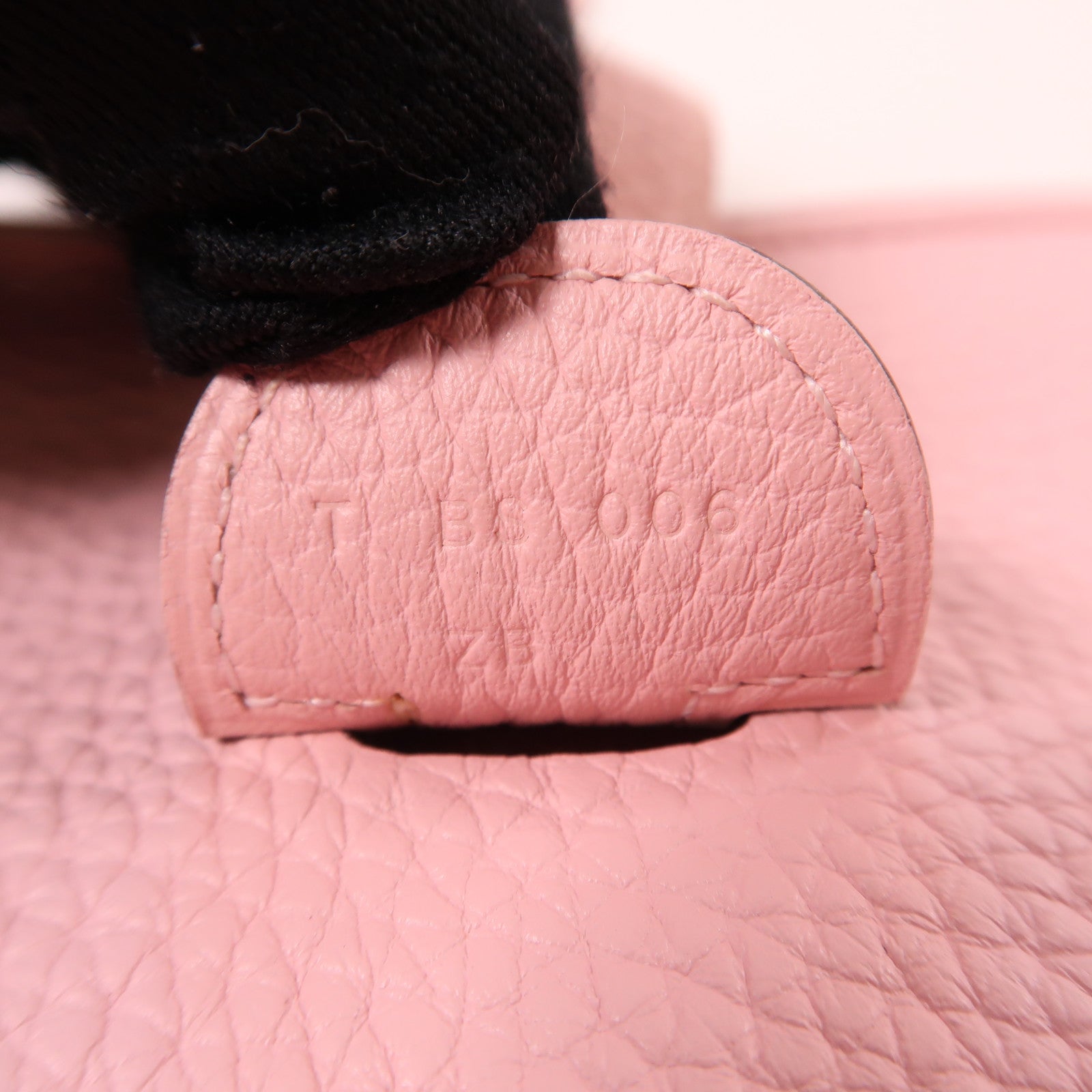 HERMES Clemence皮革Evelyne GM銀扣肩背袋Rose Sakura粉紅色