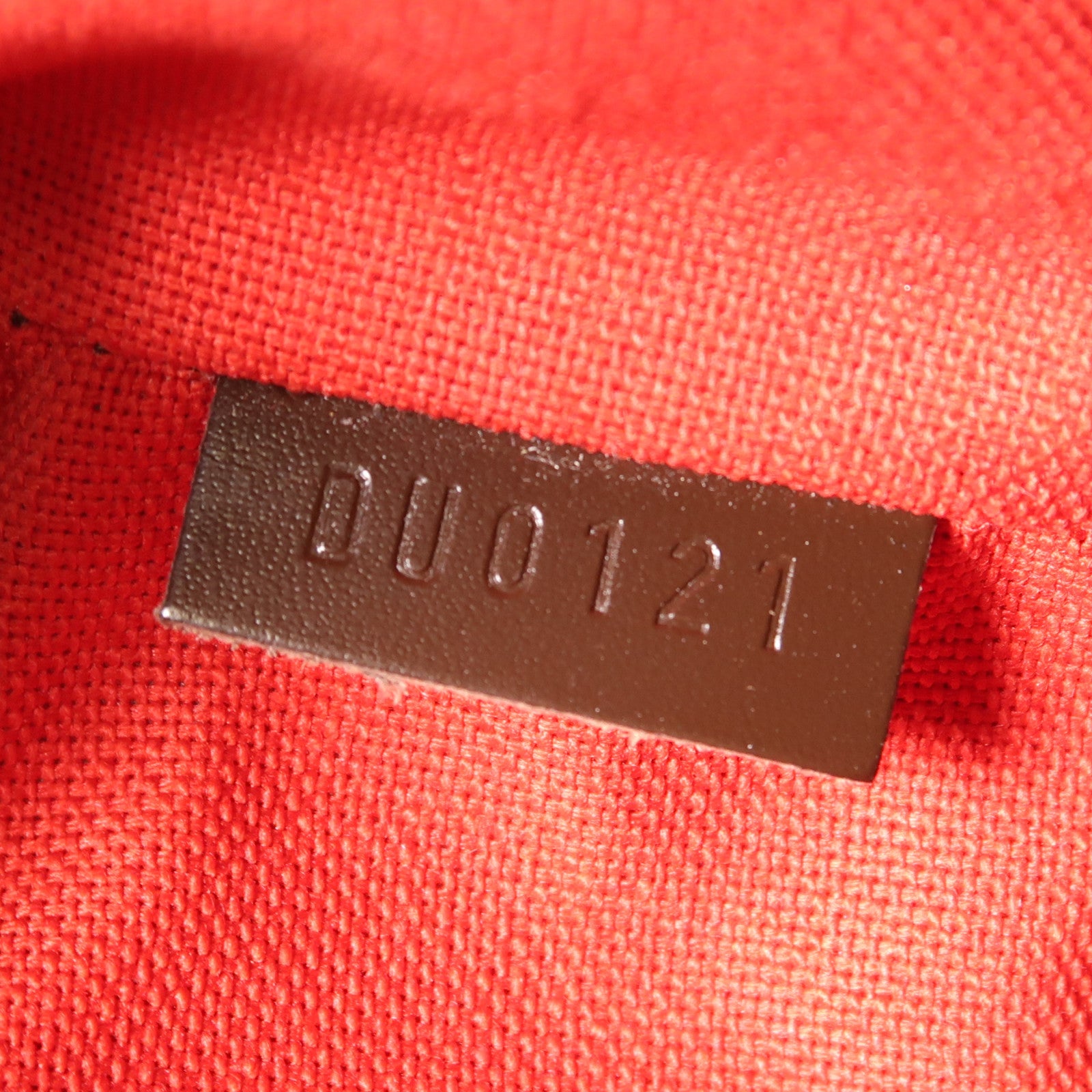 LOUIS VUITTON Damier Verona PM金扣肩背袋棕色