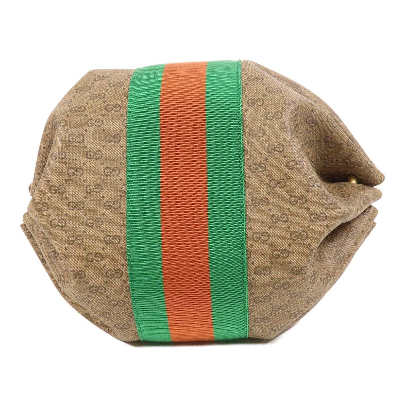 GUCCI 塗層帆布New Candy金扣肩背袋