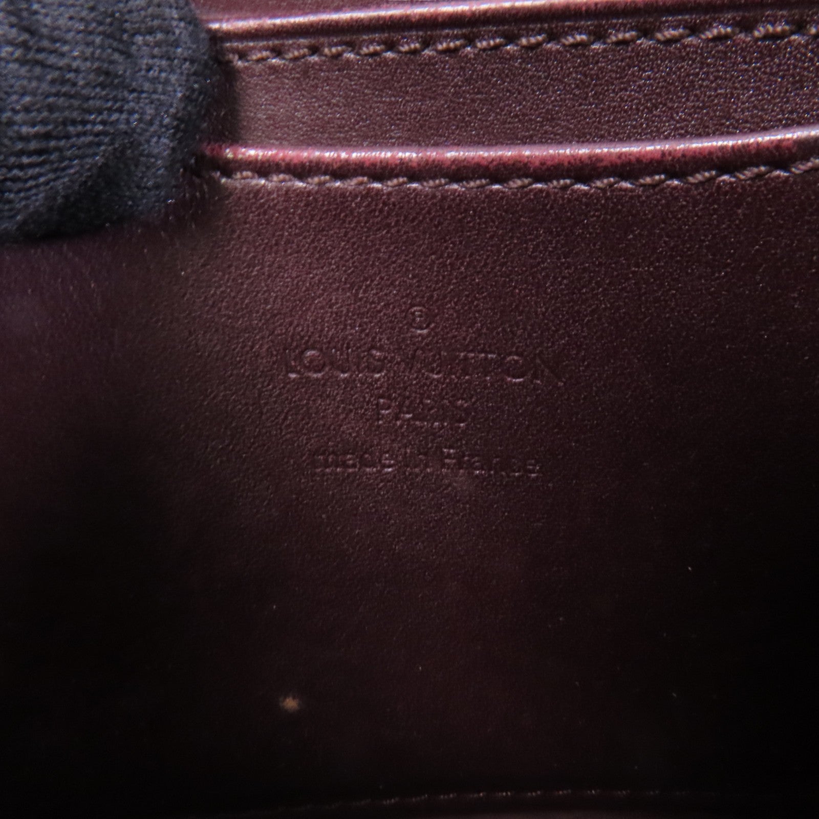 LOUIS VUITTON Monogram Vernis Zippy Coin Purse金扣拉鏈零錢包