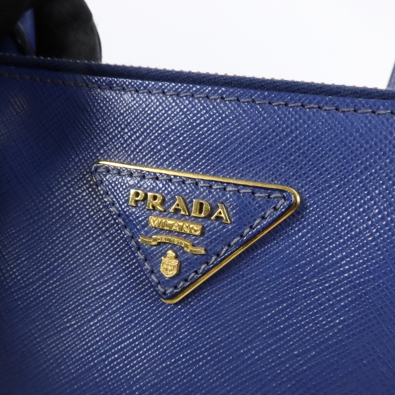 PRADA 牛皮皮革Galleria Bag手挽肩背兩用袋