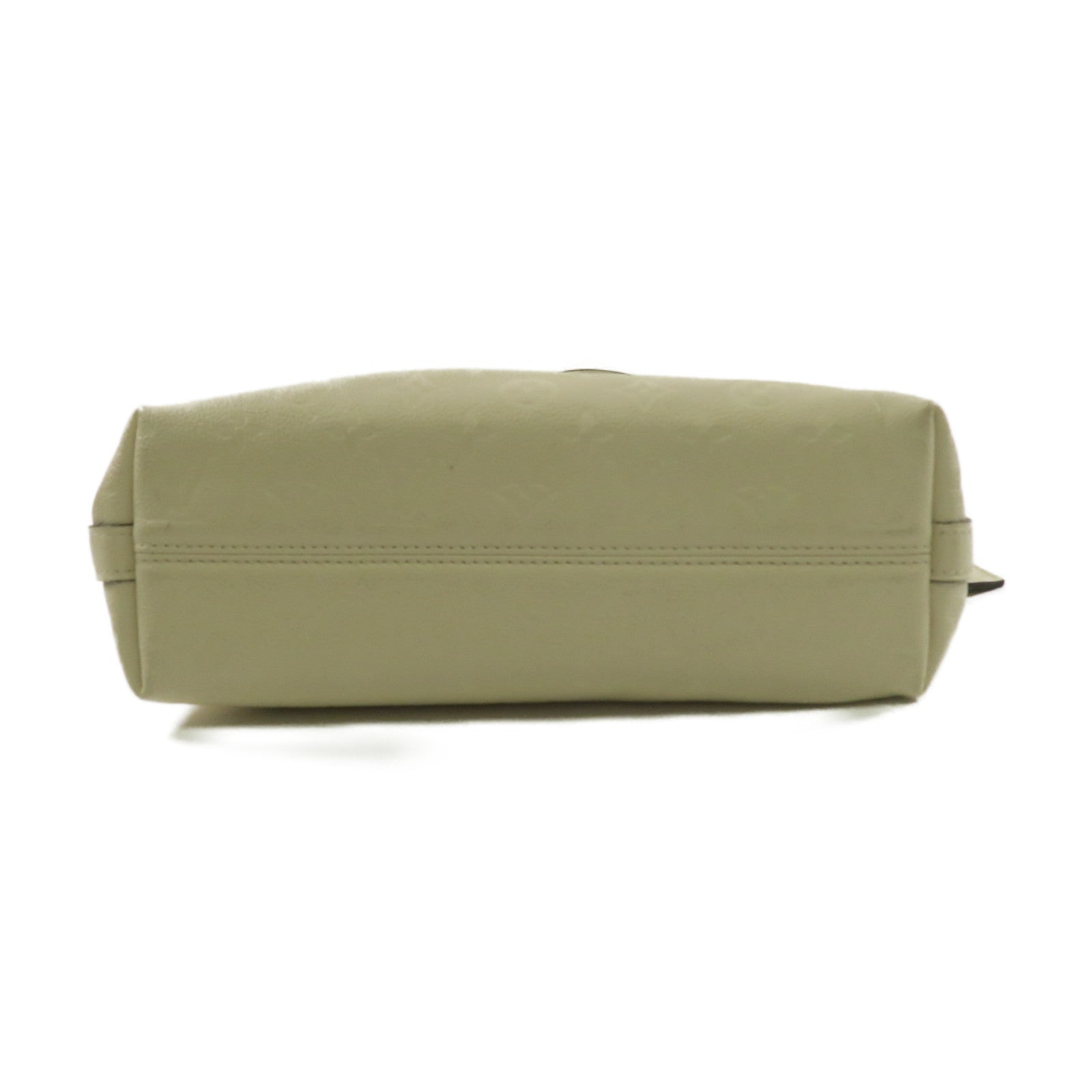 LOUIS VUITTON Monogram Empreinte Sac Sport Handbag金扣肩背袋米色